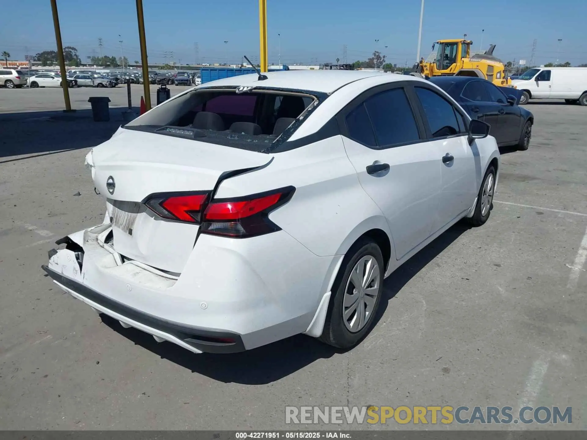 4 fotografías del automóvil dañado 3N1CN8DV7ML858743 NISSAN VERSA 2021