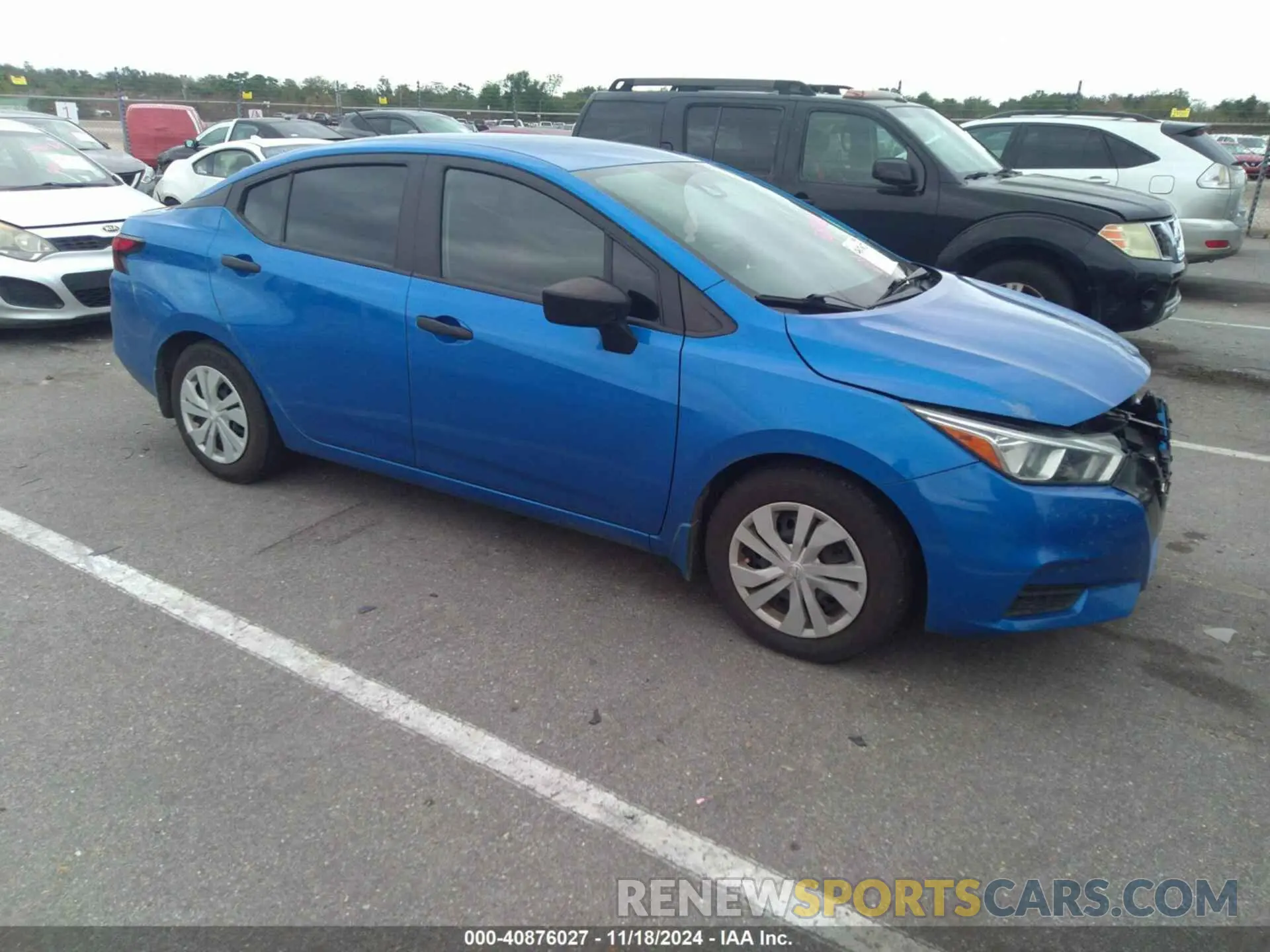1 fotografías del automóvil dañado 3N1CN8DV7ML909738 NISSAN VERSA 2021