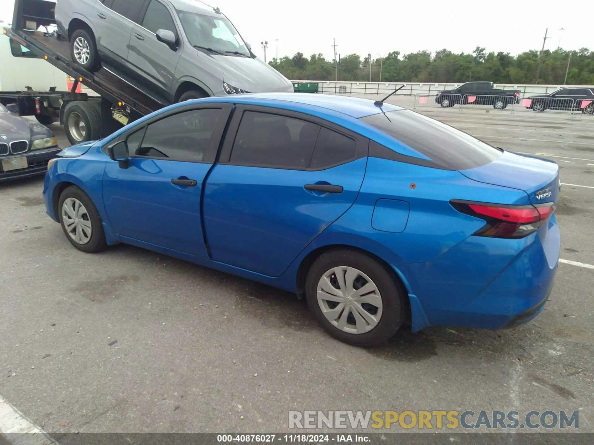 14 fotografías del automóvil dañado 3N1CN8DV7ML909738 NISSAN VERSA 2021