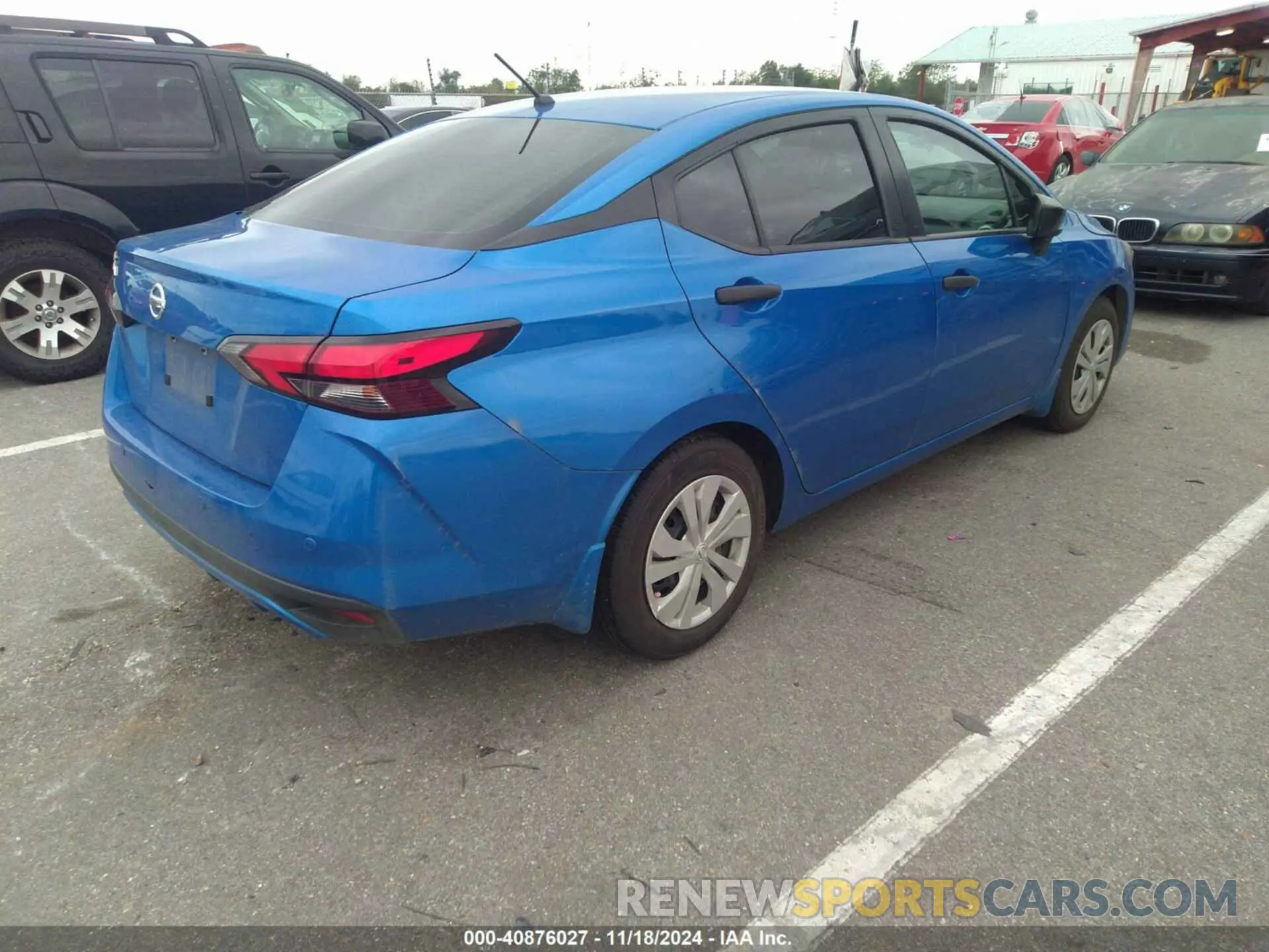 4 fotografías del automóvil dañado 3N1CN8DV7ML909738 NISSAN VERSA 2021