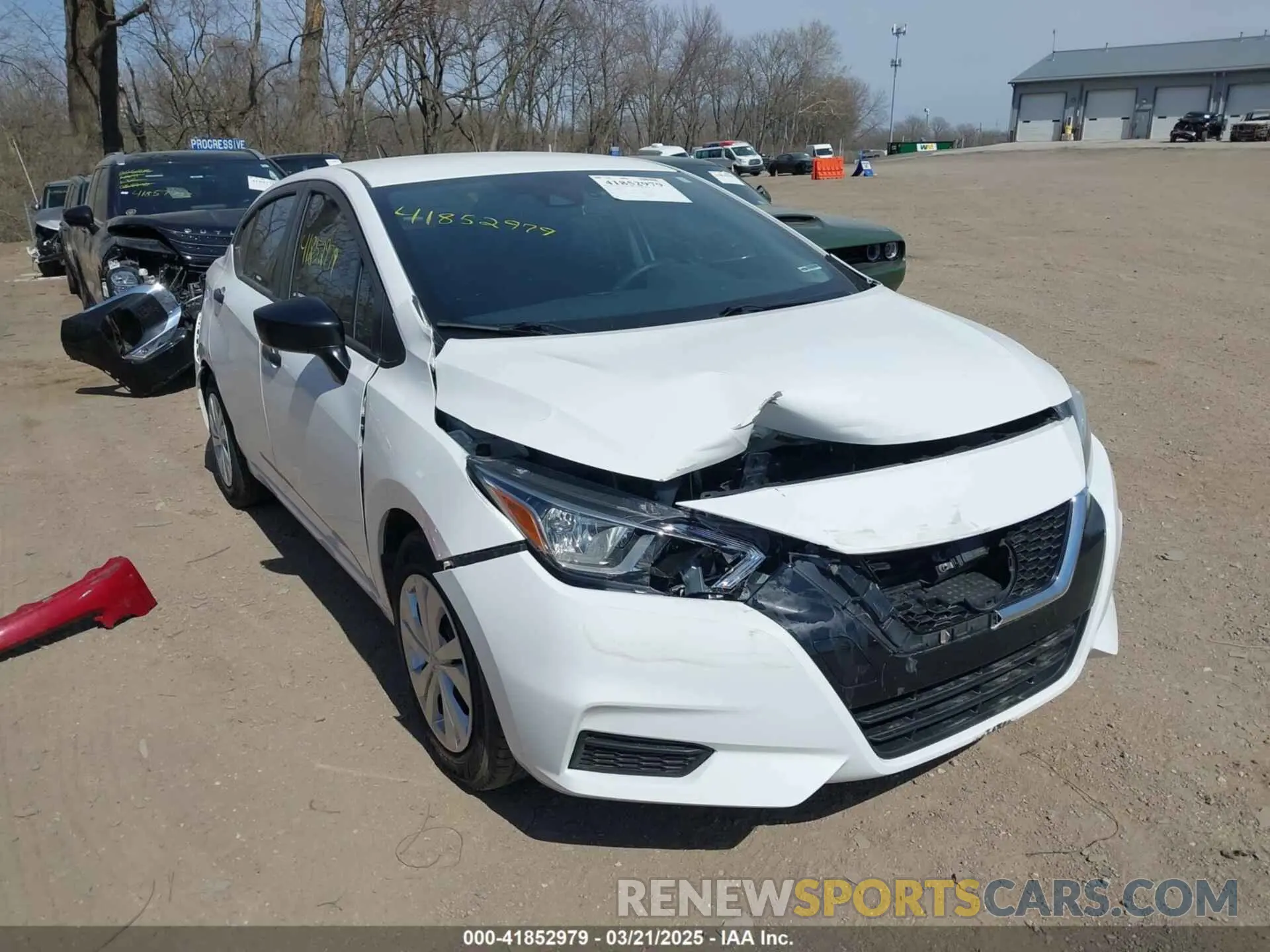 1 fotografías del automóvil dañado 3N1CN8DV8ML817330 NISSAN VERSA 2021