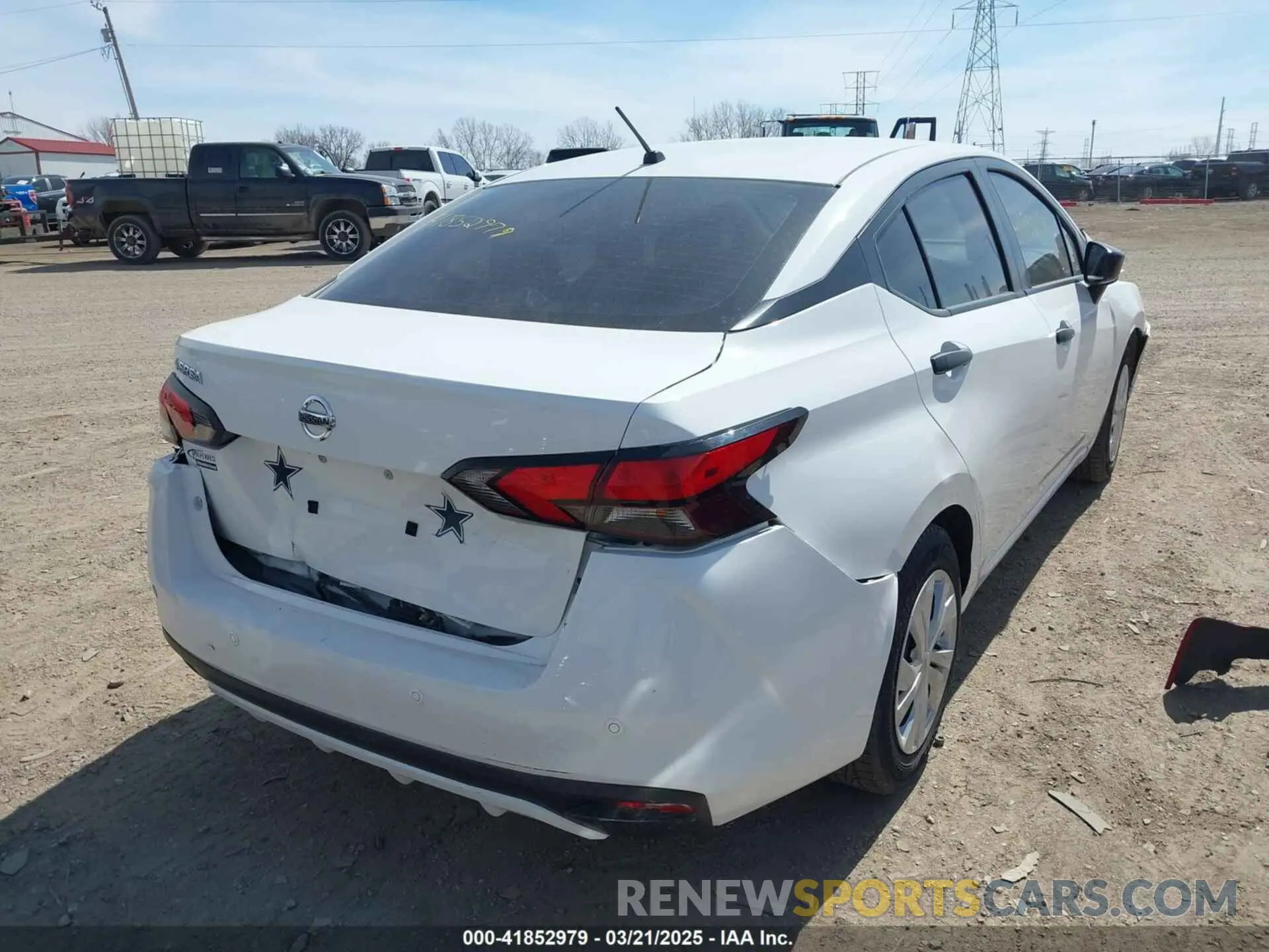 4 fotografías del automóvil dañado 3N1CN8DV8ML817330 NISSAN VERSA 2021