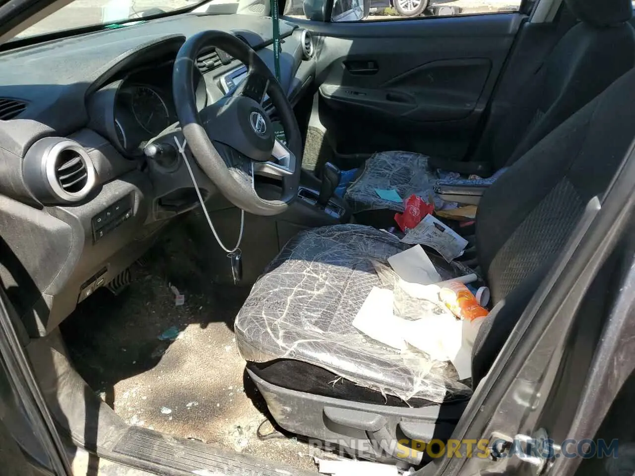 7 fotografías del automóvil dañado 3N1CN8DV8ML850487 NISSAN VERSA 2021