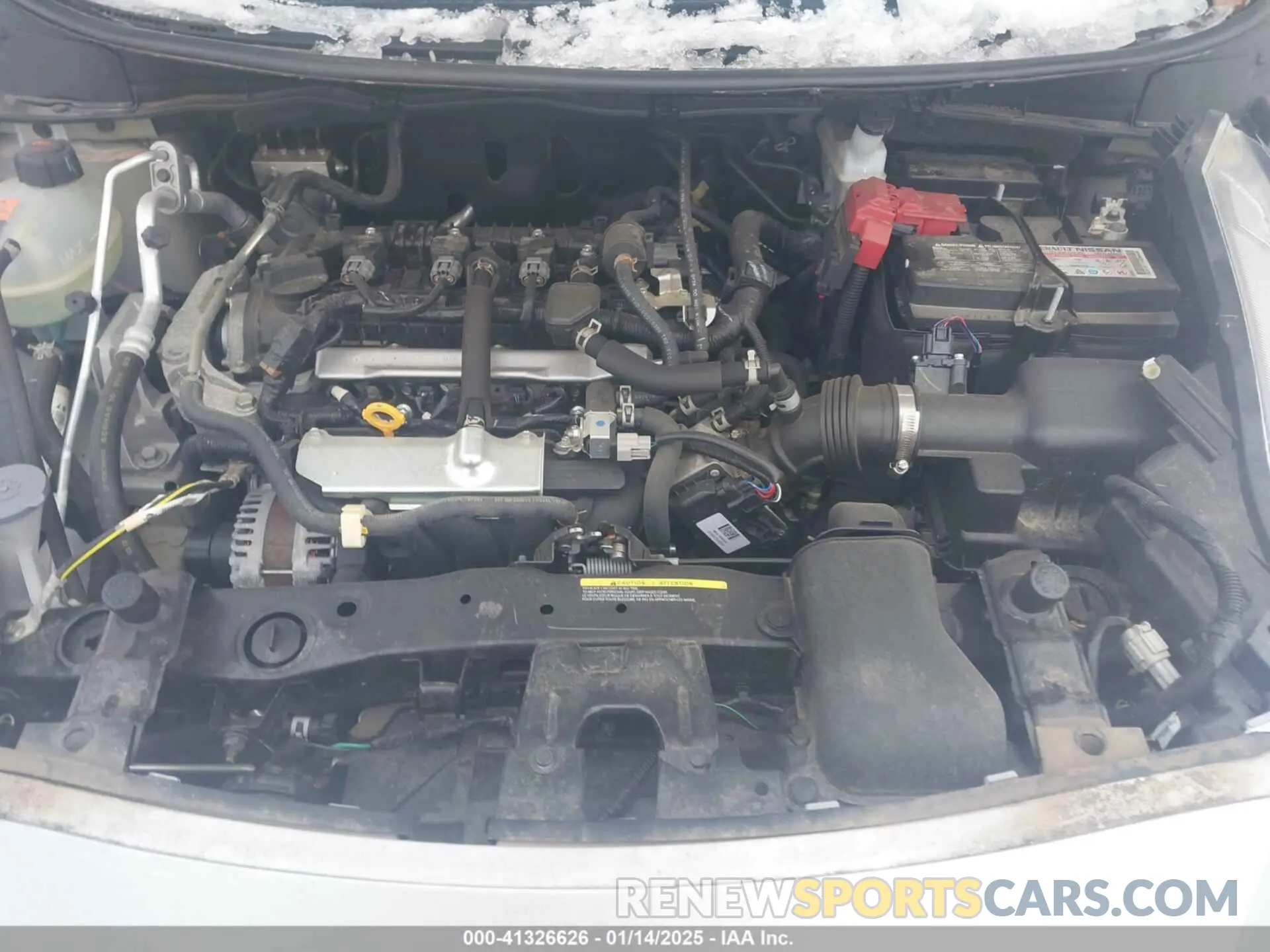 10 fotografías del automóvil dañado 3N1CN8DV8ML855527 NISSAN VERSA 2021