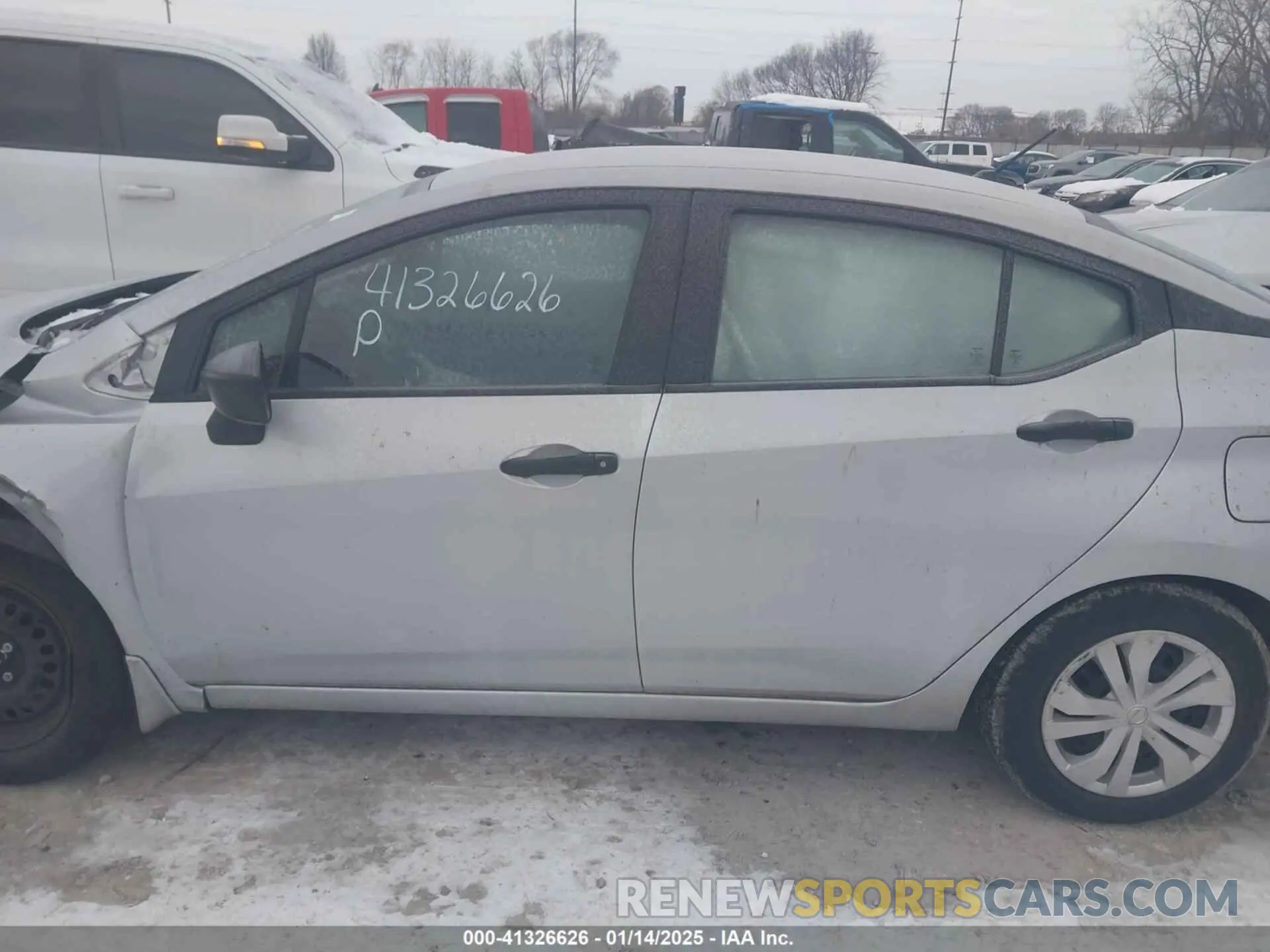 13 fotografías del automóvil dañado 3N1CN8DV8ML855527 NISSAN VERSA 2021
