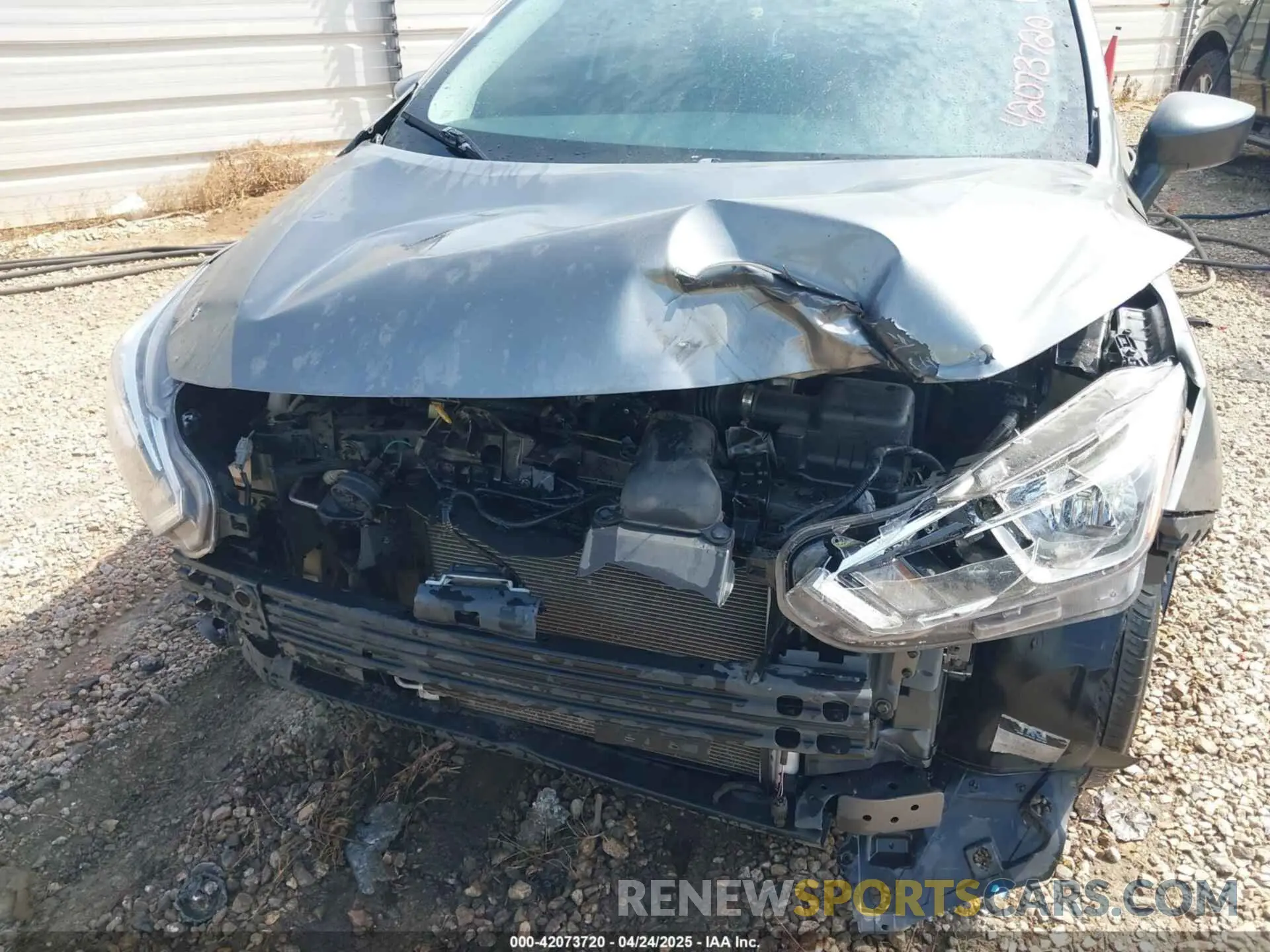 6 fotografías del automóvil dañado 3N1CN8DV8ML859688 NISSAN VERSA 2021
