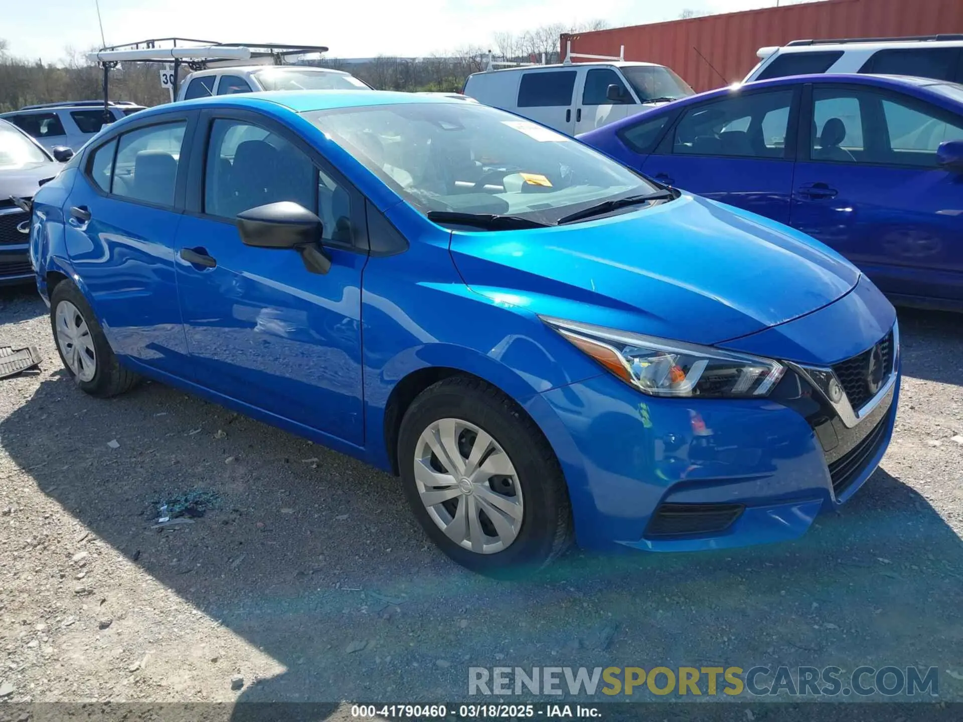 1 fotografías del automóvil dañado 3N1CN8DV8ML868519 NISSAN VERSA 2021