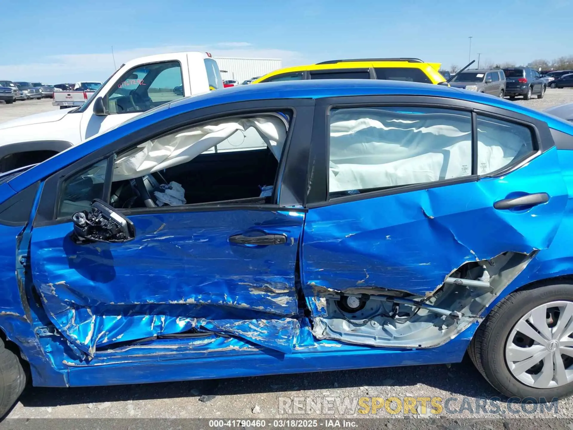 14 fotografías del automóvil dañado 3N1CN8DV8ML868519 NISSAN VERSA 2021