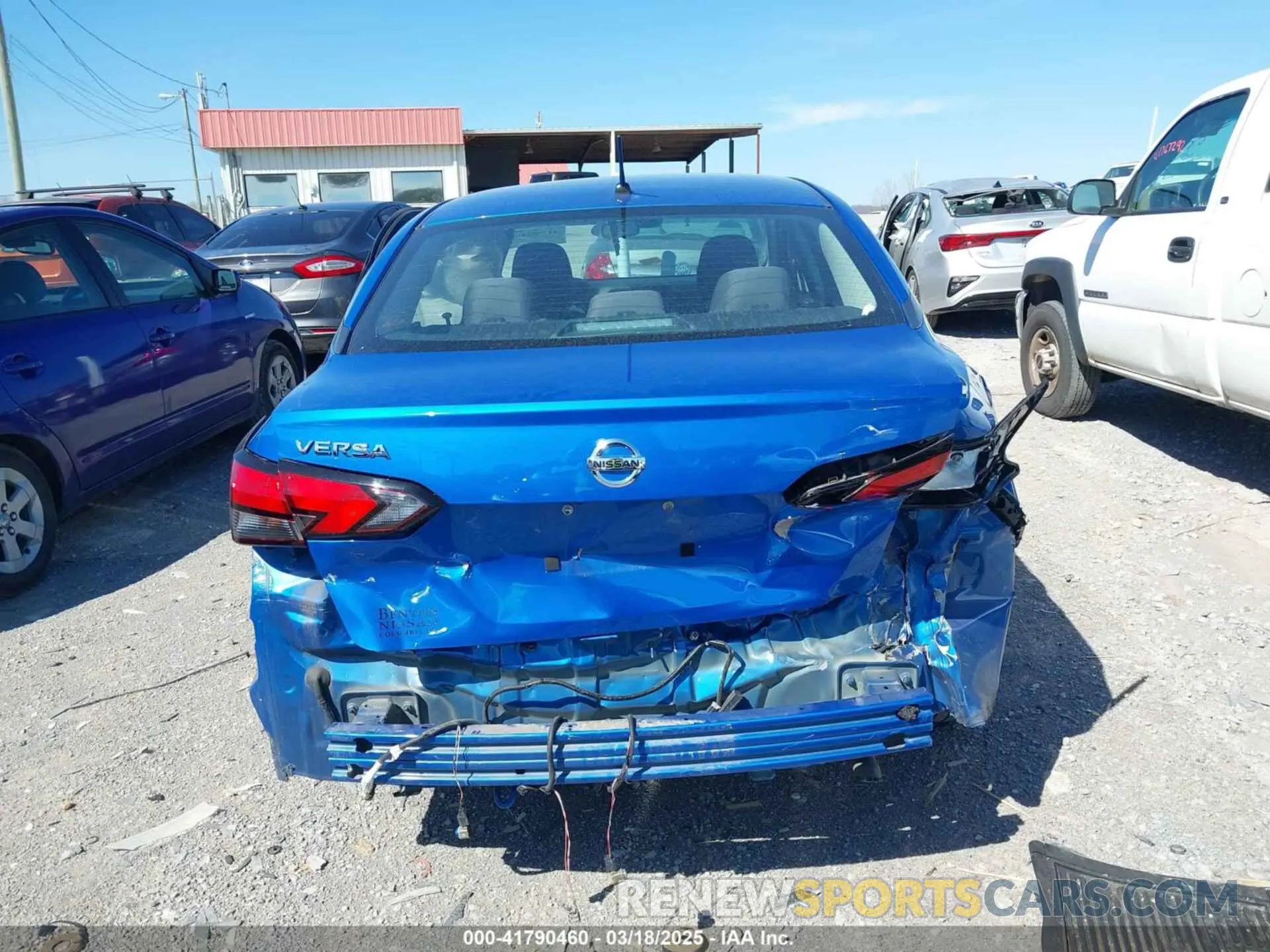 16 fotografías del automóvil dañado 3N1CN8DV8ML868519 NISSAN VERSA 2021