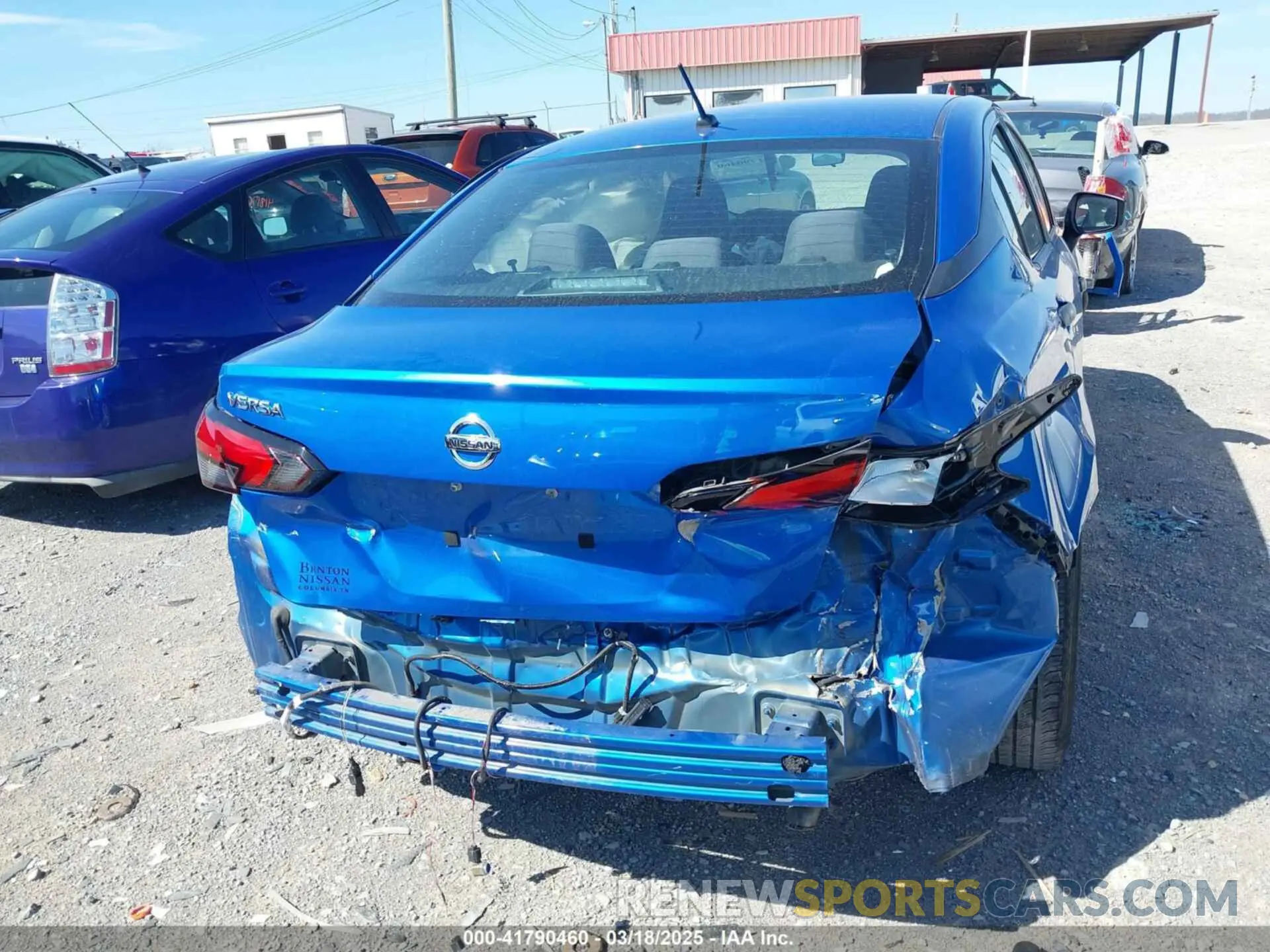 6 fotografías del automóvil dañado 3N1CN8DV8ML868519 NISSAN VERSA 2021
