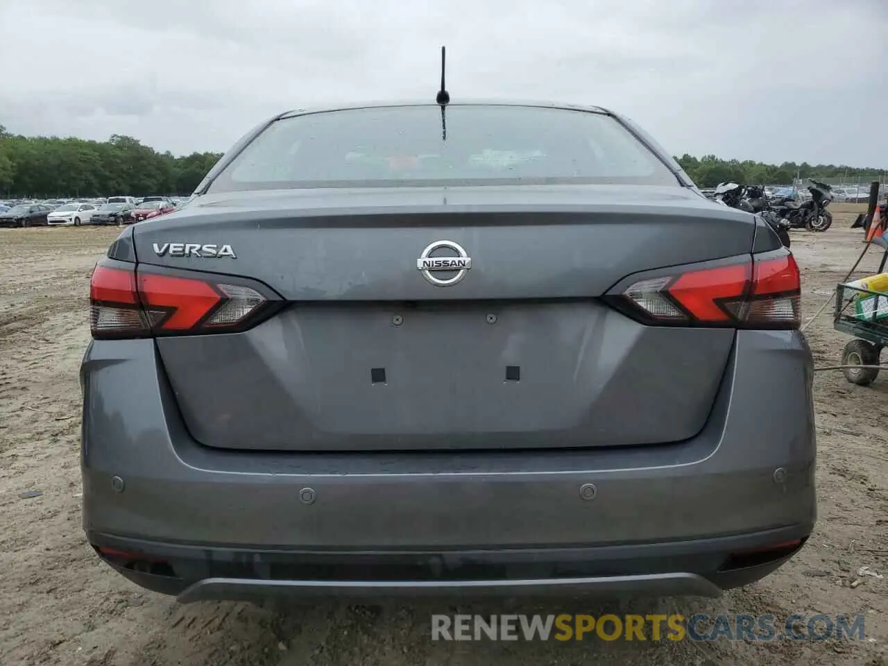 6 fotografías del automóvil dañado 3N1CN8DV9ML813299 NISSAN VERSA 2021