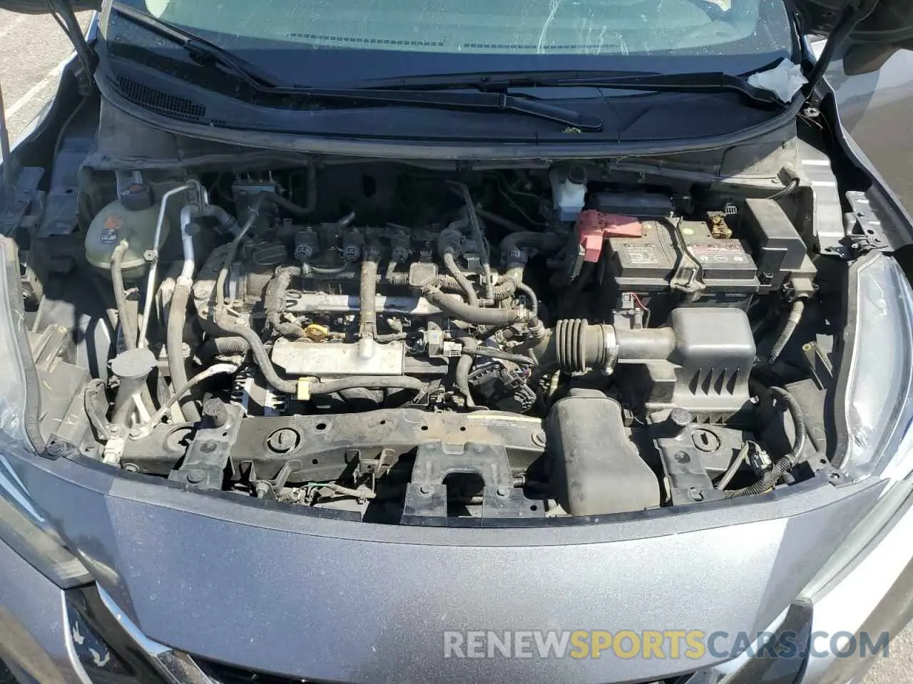 11 fotografías del automóvil dañado 3N1CN8DV9ML860140 NISSAN VERSA 2021