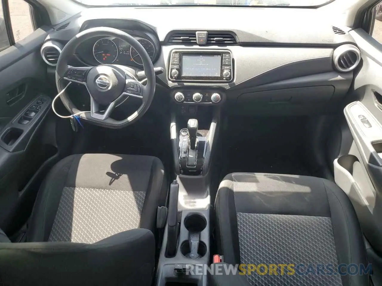 8 fotografías del automóvil dañado 3N1CN8DV9ML860140 NISSAN VERSA 2021