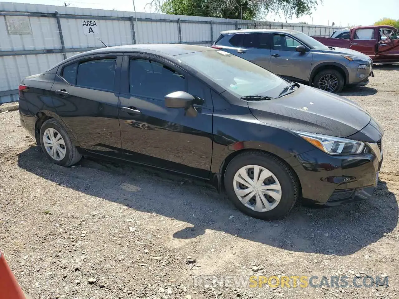 4 fotografías del automóvil dañado 3N1CN8DVXML897231 NISSAN VERSA 2021