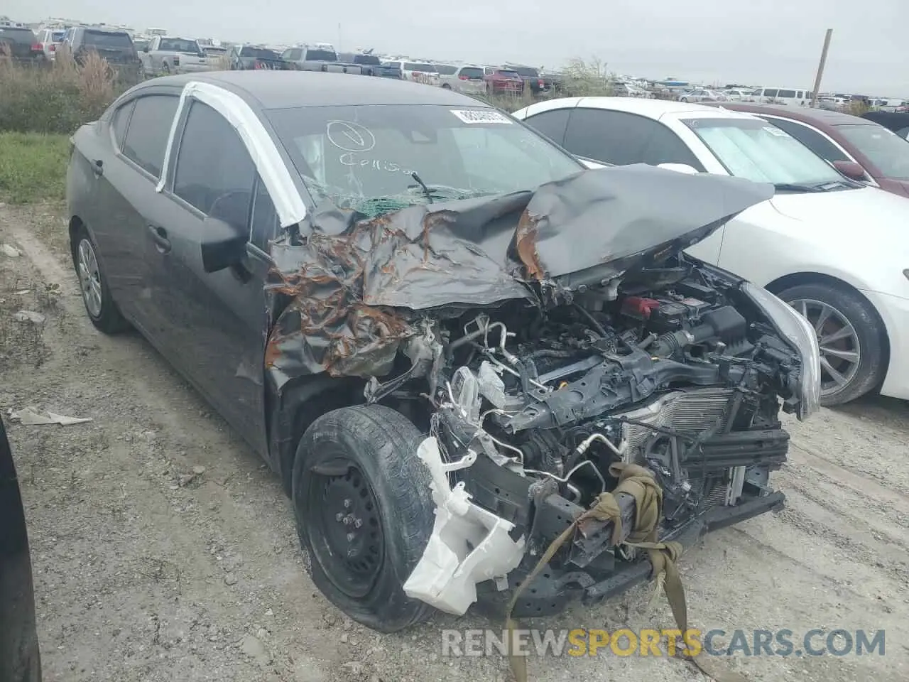 4 fotografías del automóvil dañado 3N1CN8DVXML907689 NISSAN VERSA 2021