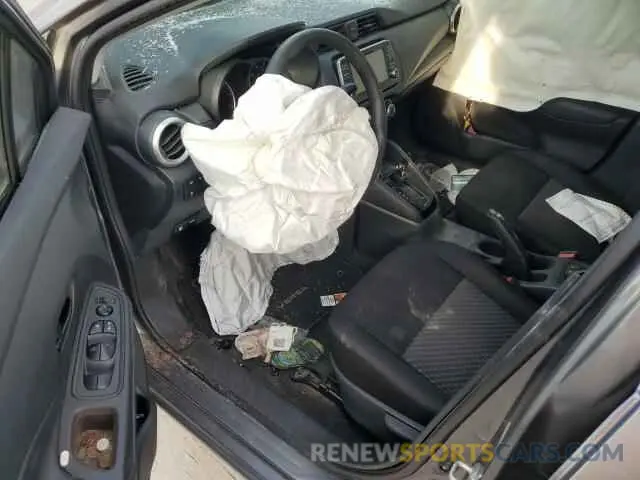 8 fotografías del automóvil dañado 3N1CN8DVXML907689 NISSAN VERSA 2021