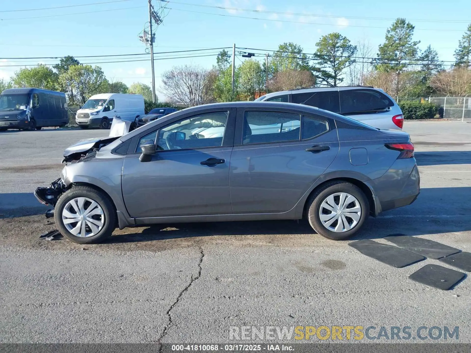 13 fotografías del automóvil dañado 3N1CN8DVXML917378 NISSAN VERSA 2021