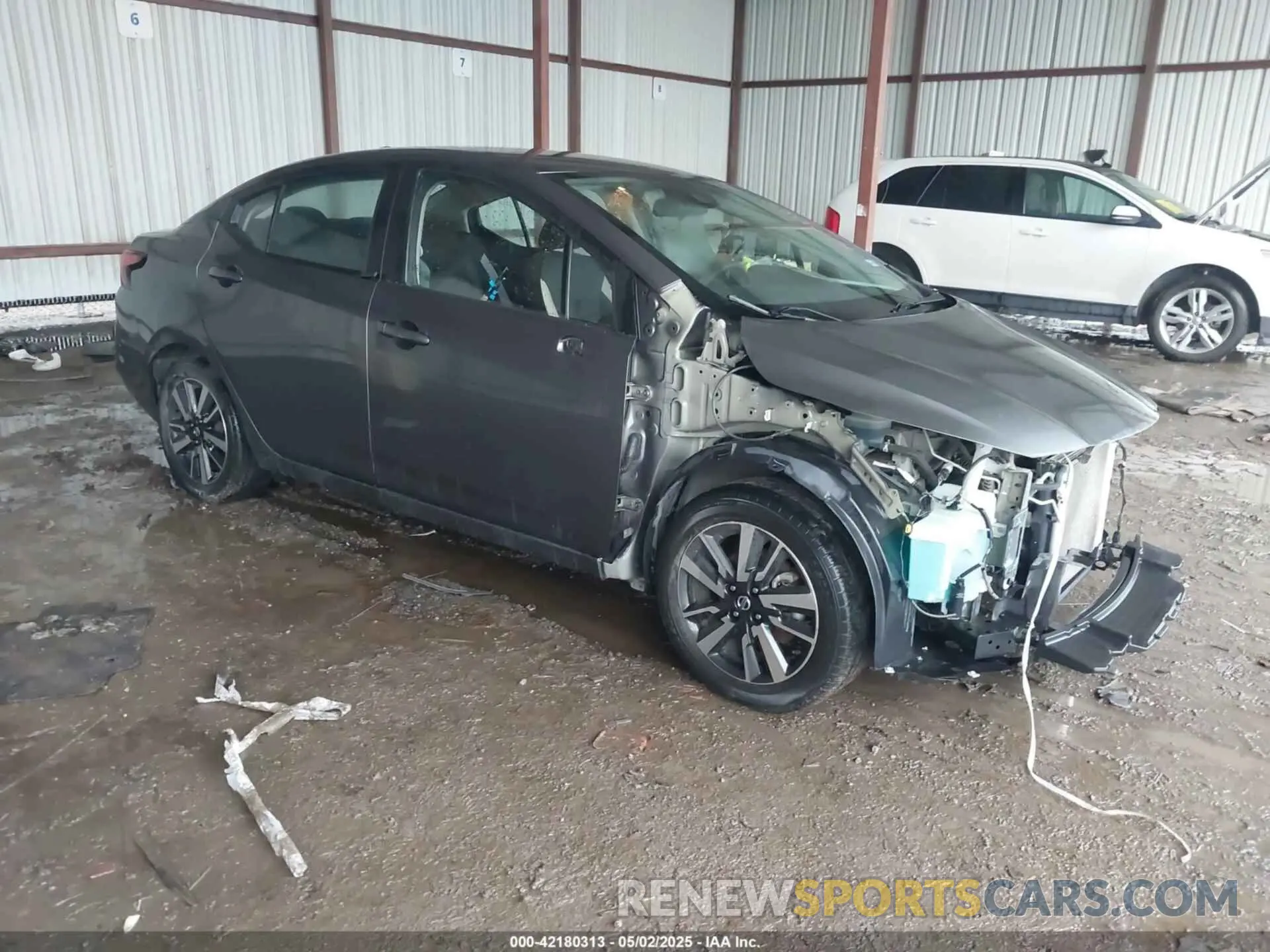 1 fotografías del automóvil dañado 3N1CN8EV0ML808071 NISSAN VERSA 2021