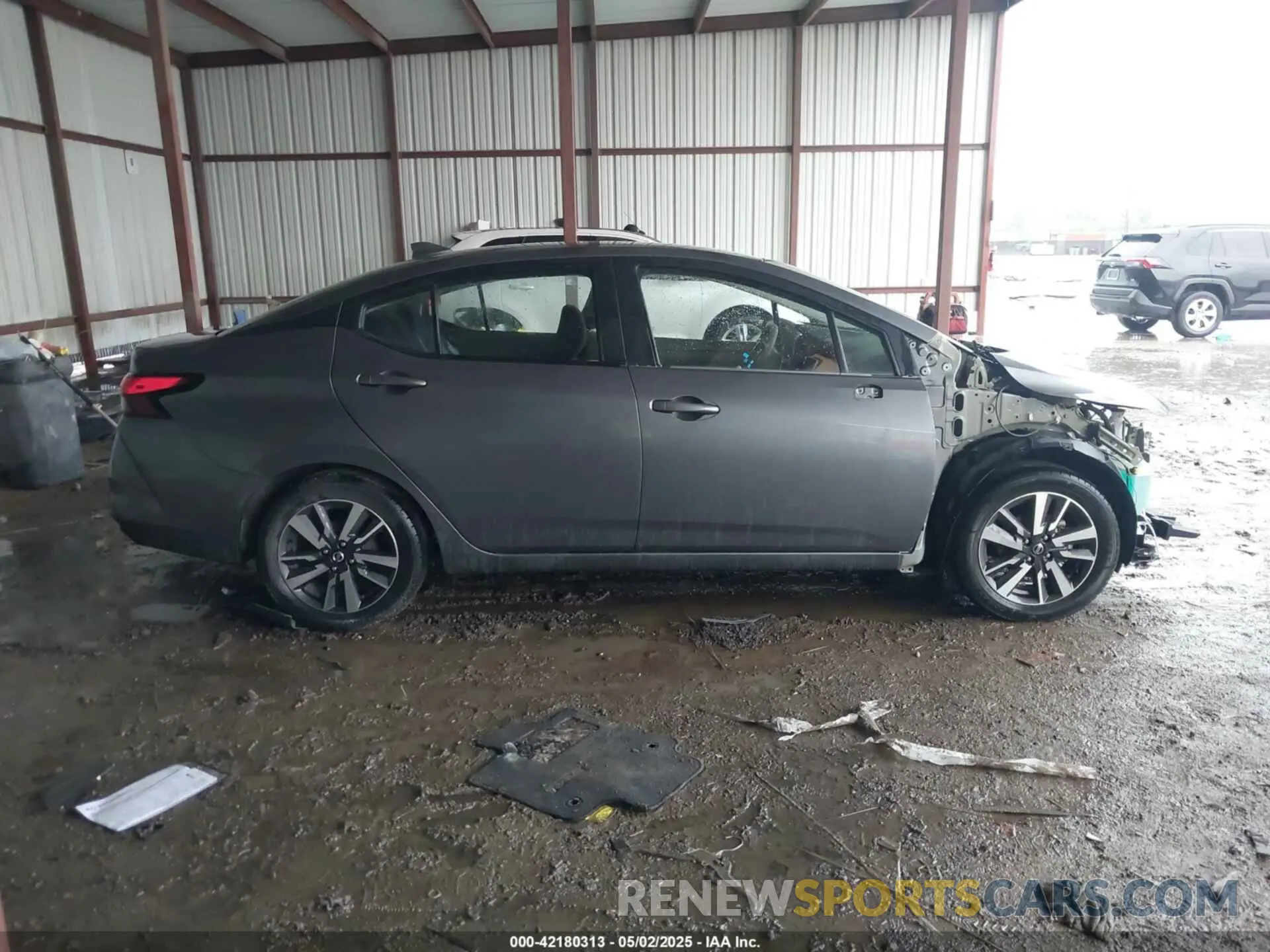 14 fotografías del automóvil dañado 3N1CN8EV0ML808071 NISSAN VERSA 2021