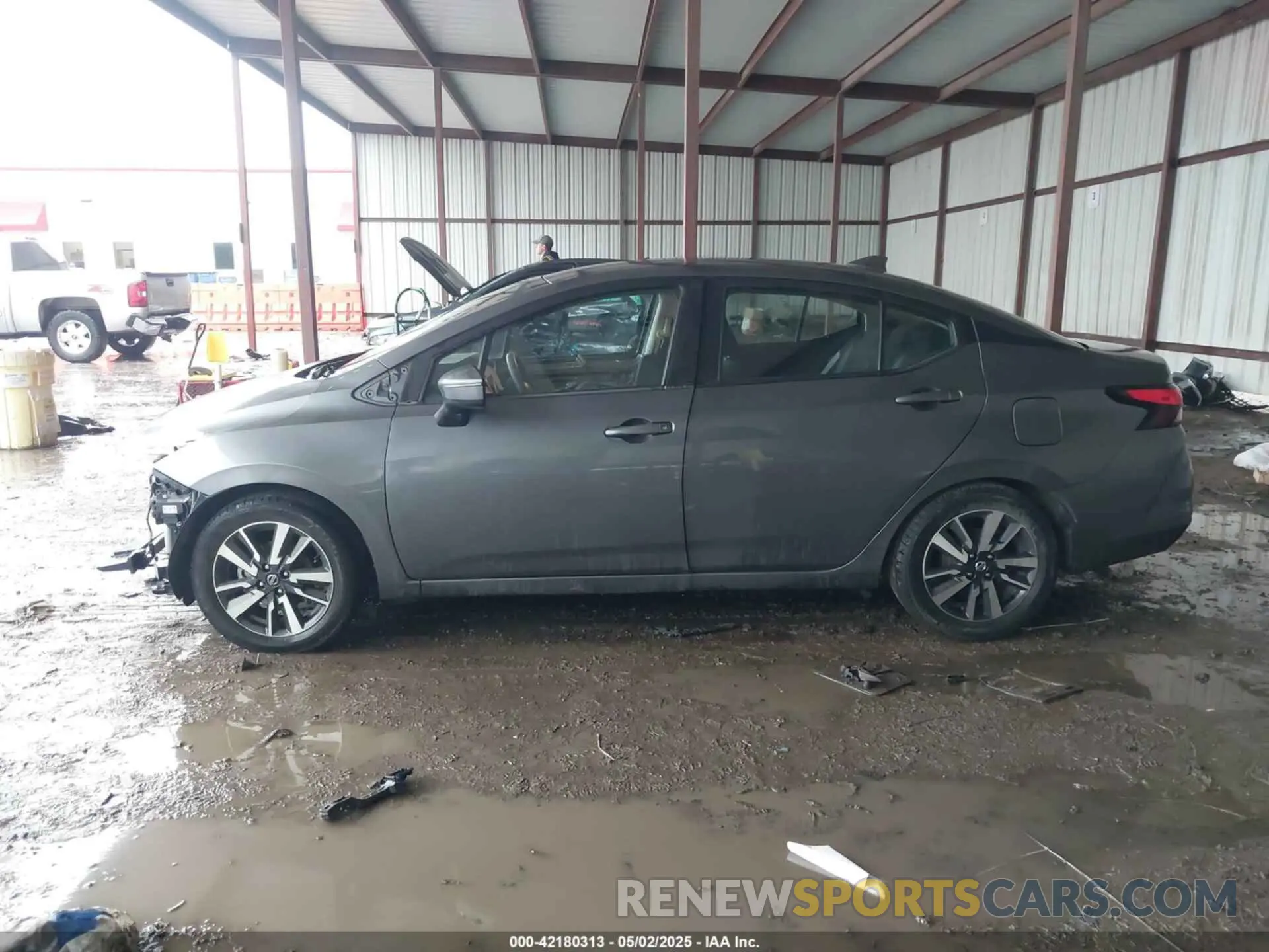 15 fotografías del automóvil dañado 3N1CN8EV0ML808071 NISSAN VERSA 2021