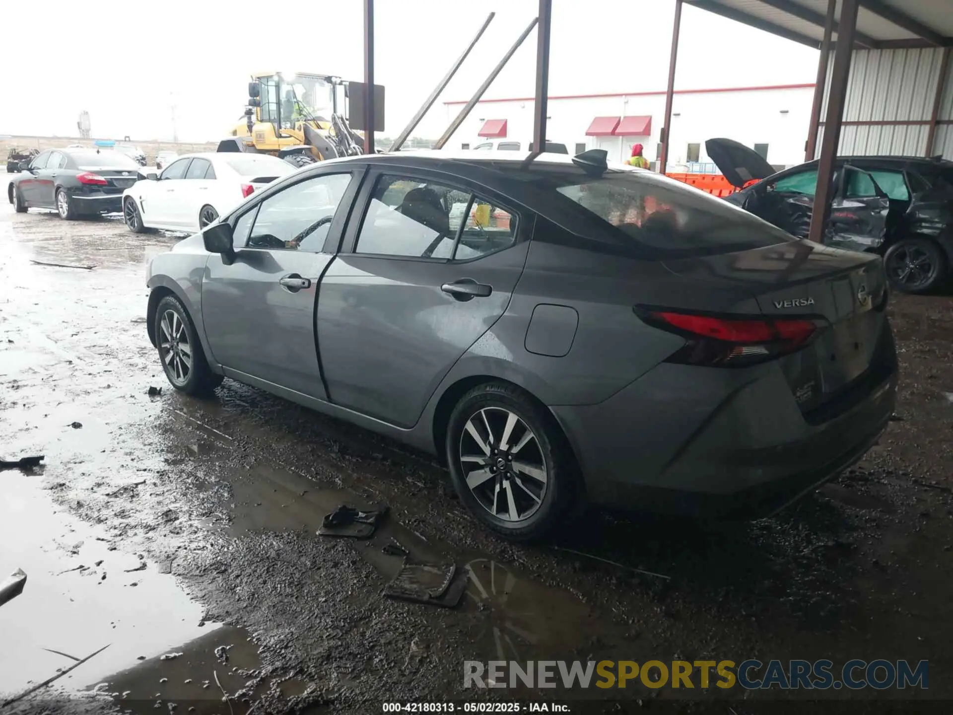 3 fotografías del automóvil dañado 3N1CN8EV0ML808071 NISSAN VERSA 2021