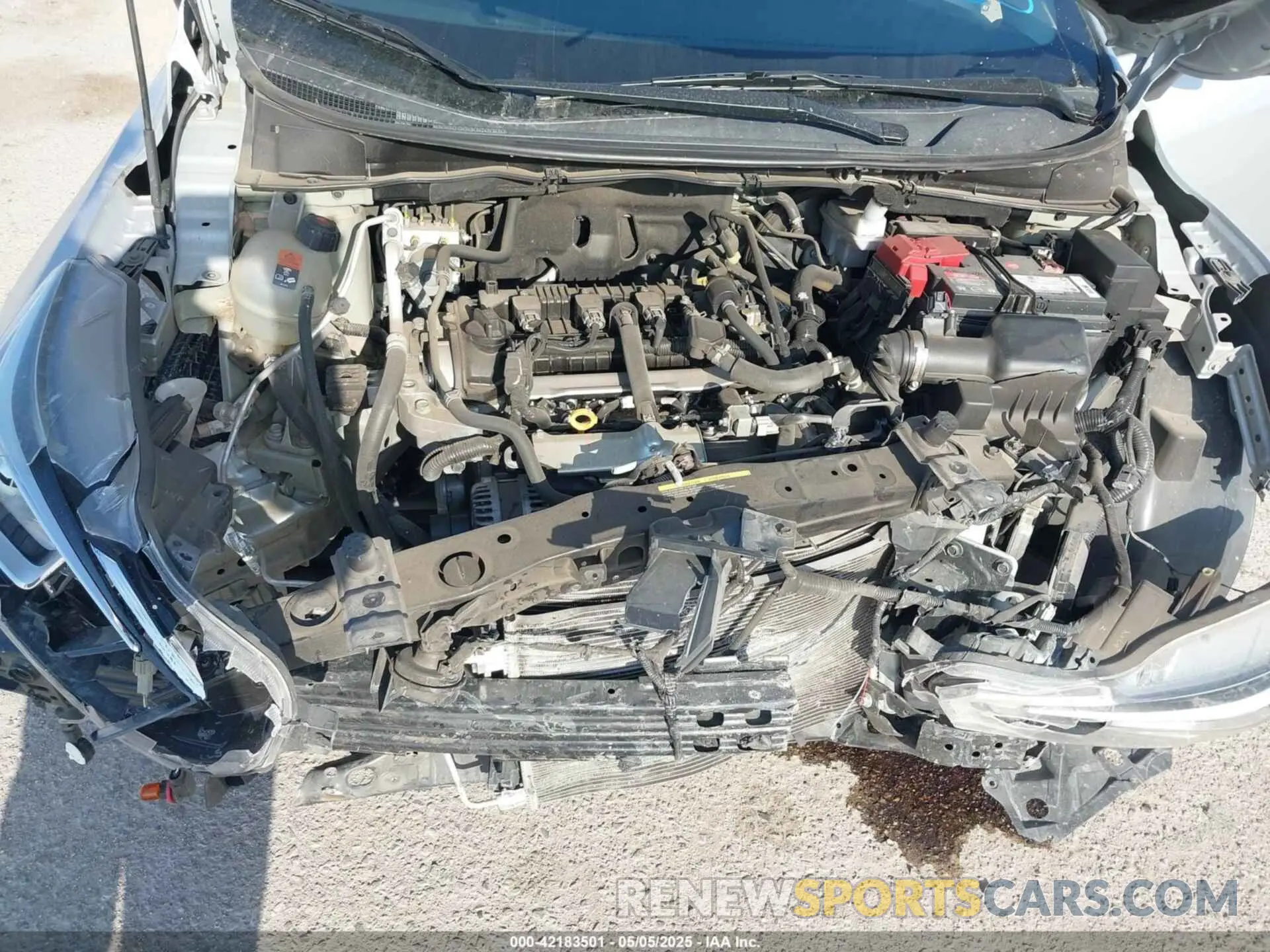 10 fotografías del automóvil dañado 3N1CN8EV0ML815652 NISSAN VERSA 2021