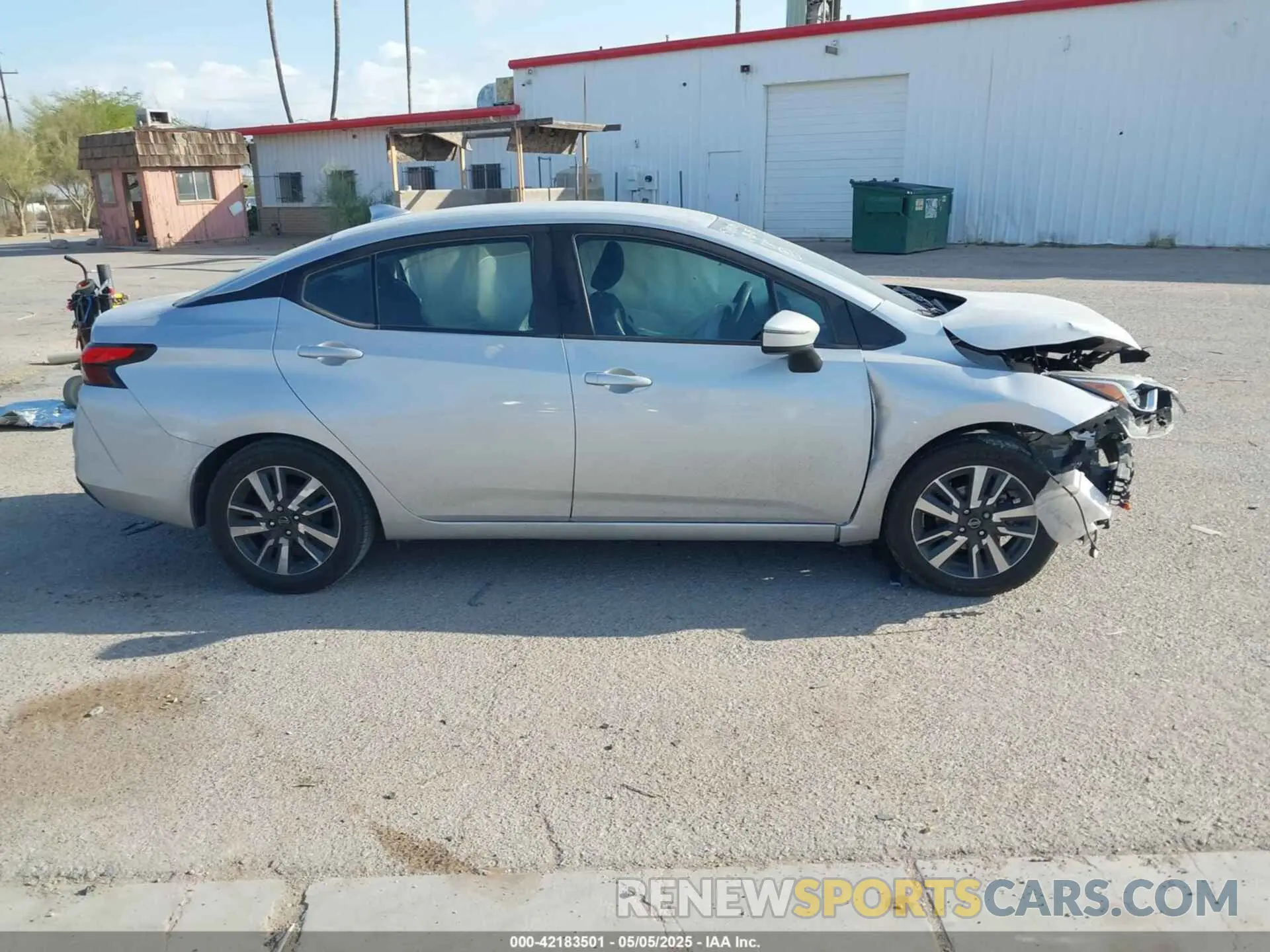 13 fotografías del automóvil dañado 3N1CN8EV0ML815652 NISSAN VERSA 2021
