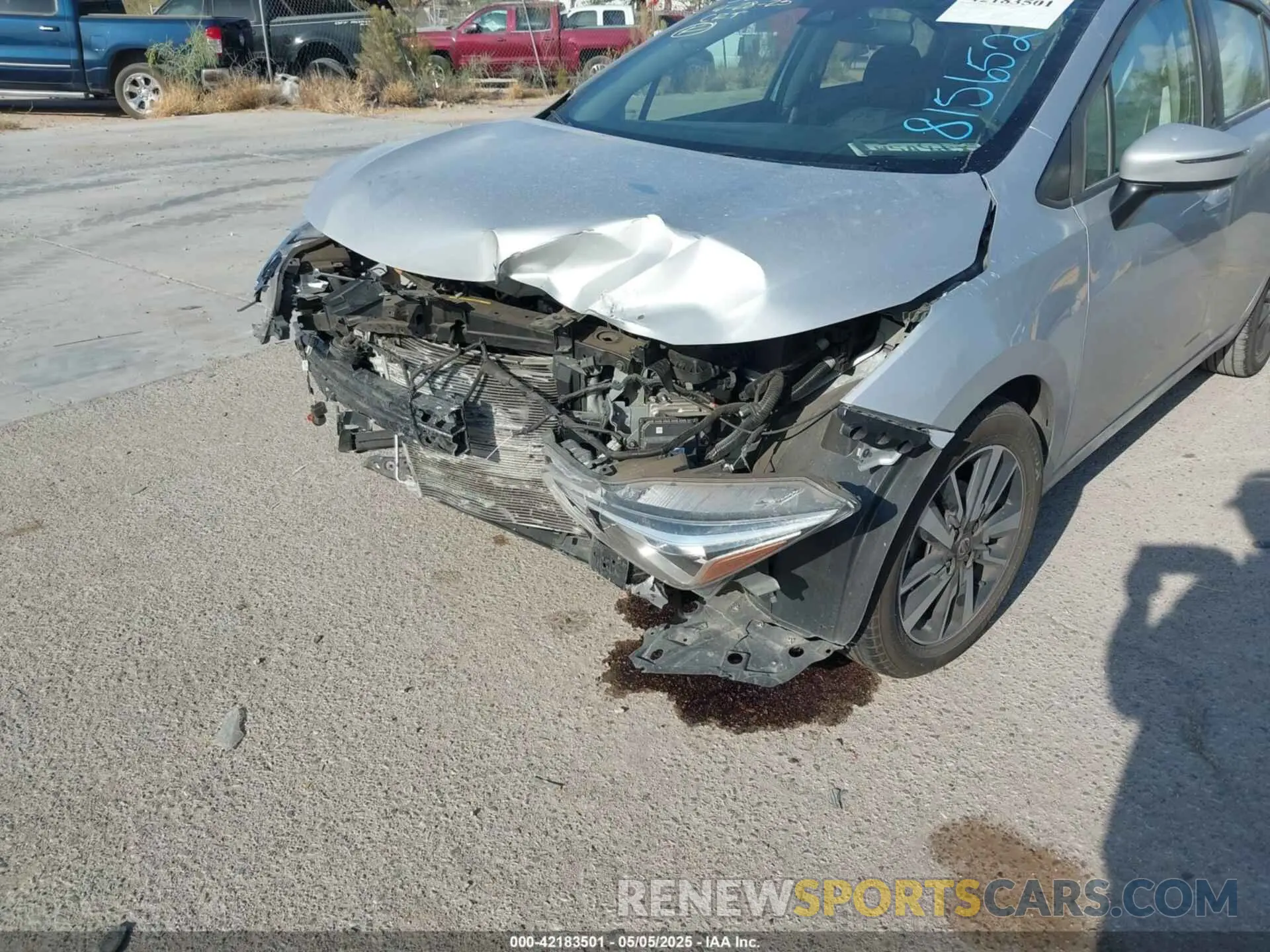 6 fotografías del automóvil dañado 3N1CN8EV0ML815652 NISSAN VERSA 2021