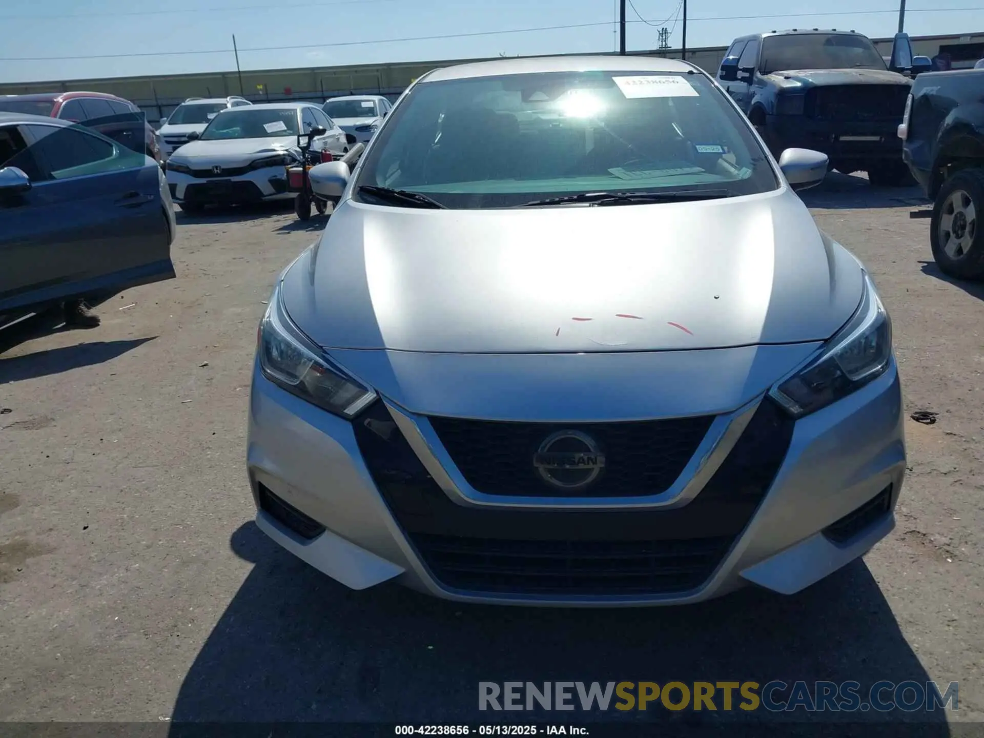 12 fotografías del automóvil dañado 3N1CN8EV0ML823119 NISSAN VERSA 2021