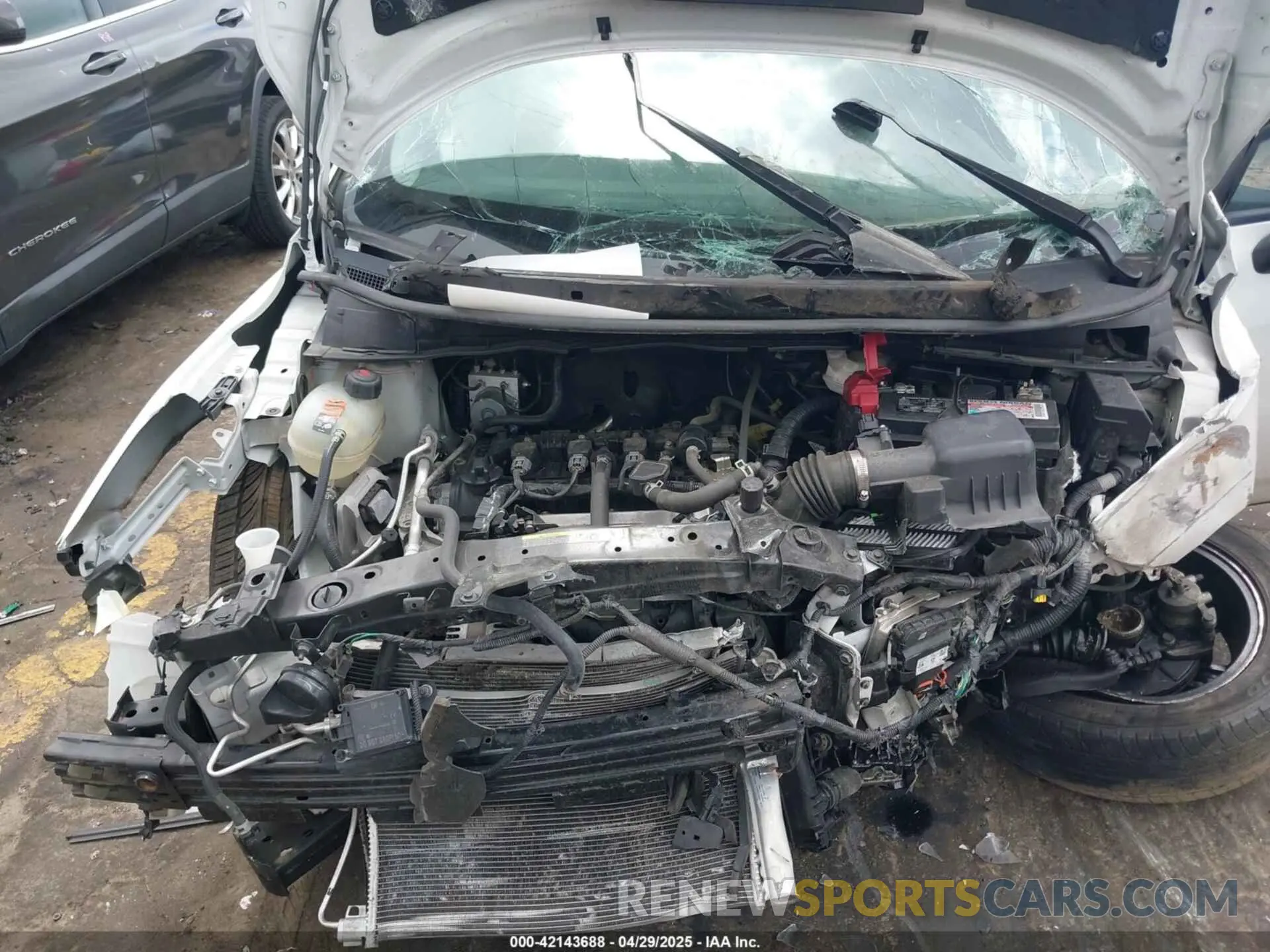 10 fotografías del automóvil dañado 3N1CN8EV0ML824805 NISSAN VERSA 2021
