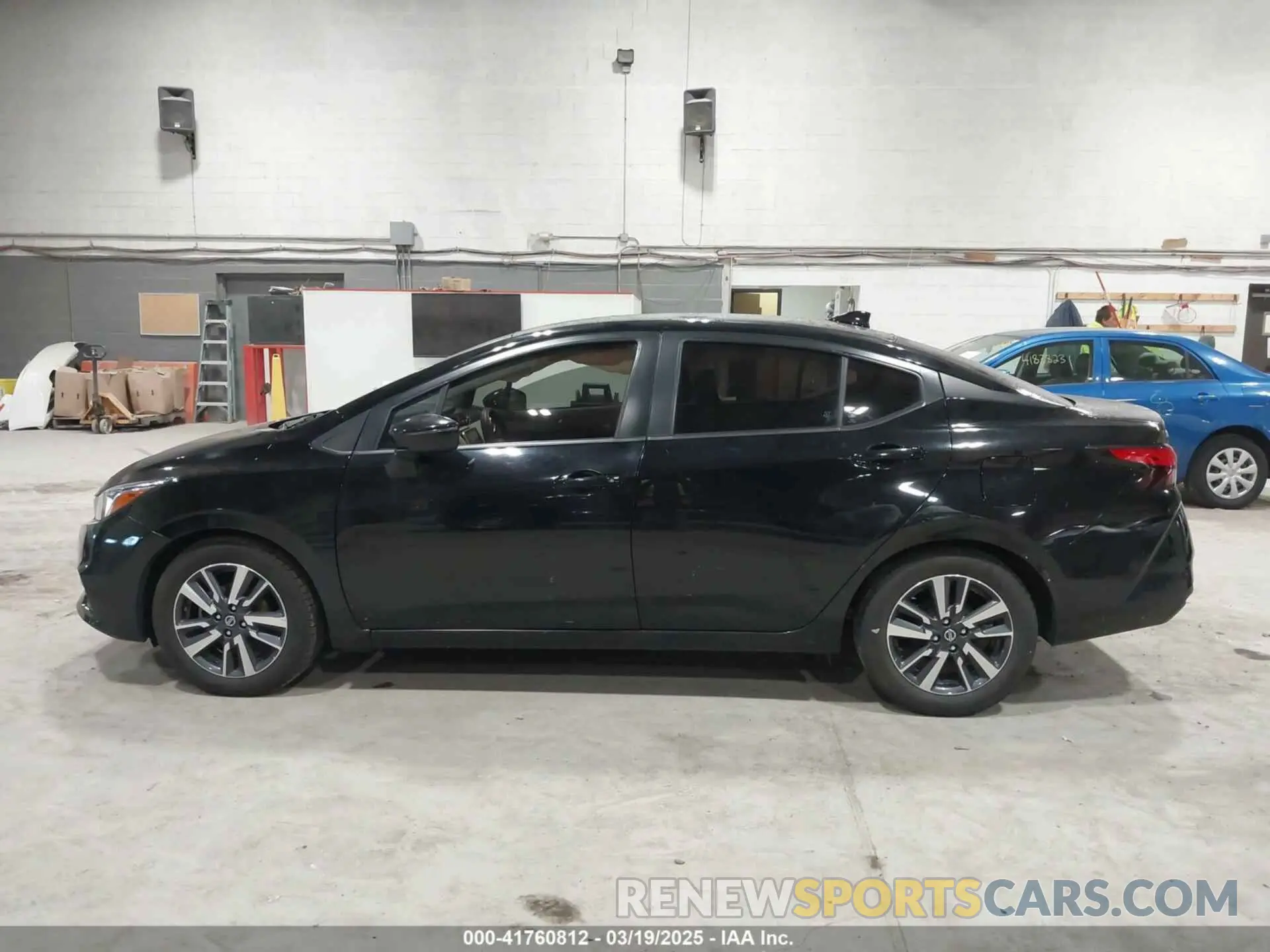 14 fotografías del automóvil dañado 3N1CN8EV0ML840731 NISSAN VERSA 2021