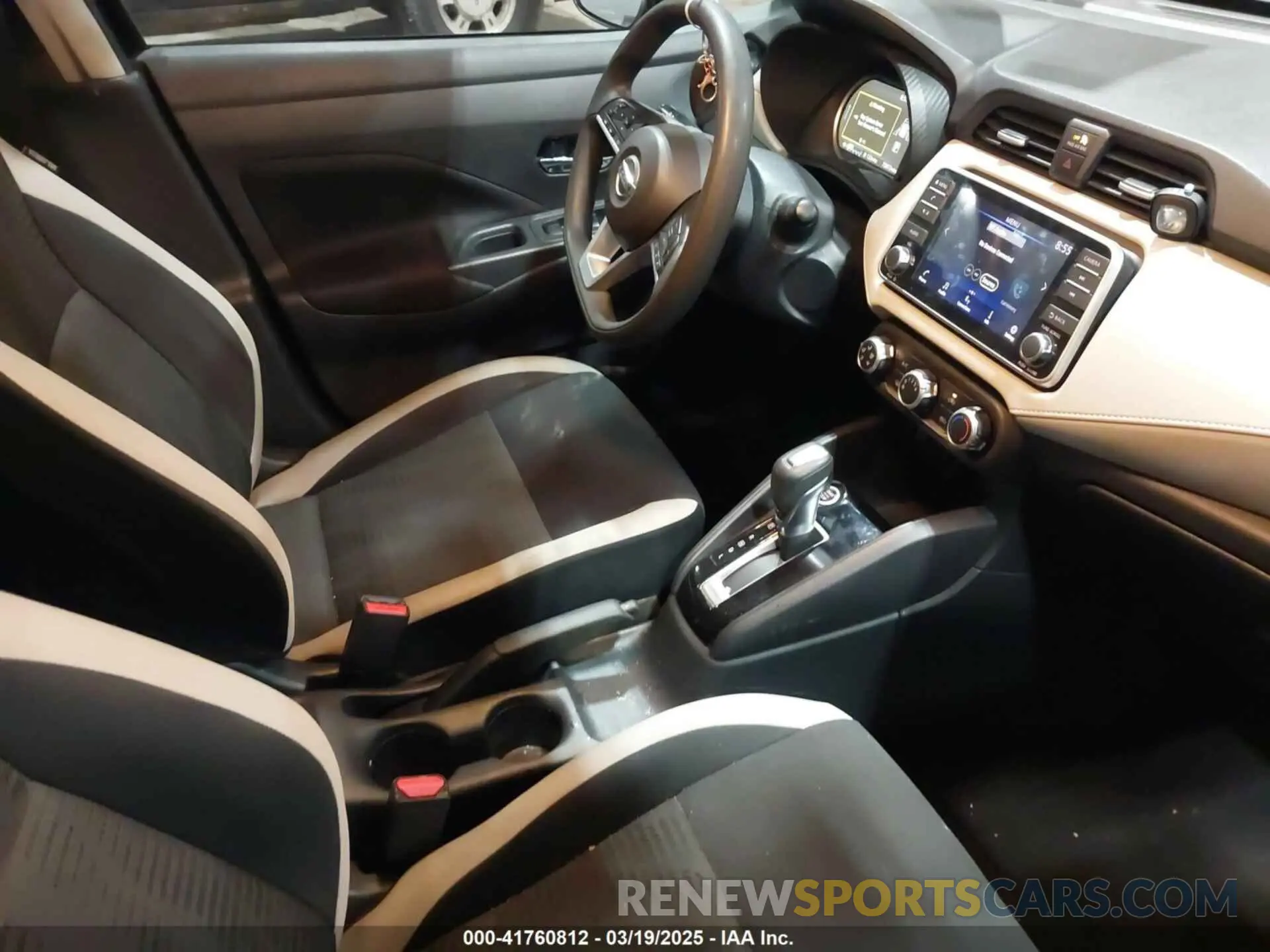 5 fotografías del automóvil dañado 3N1CN8EV0ML840731 NISSAN VERSA 2021
