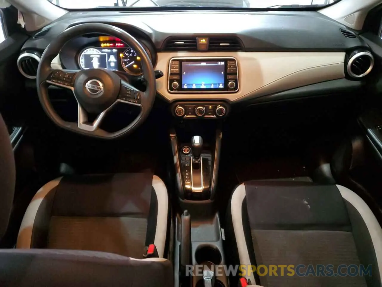 8 fotografías del automóvil dañado 3N1CN8EV0ML847078 NISSAN VERSA 2021