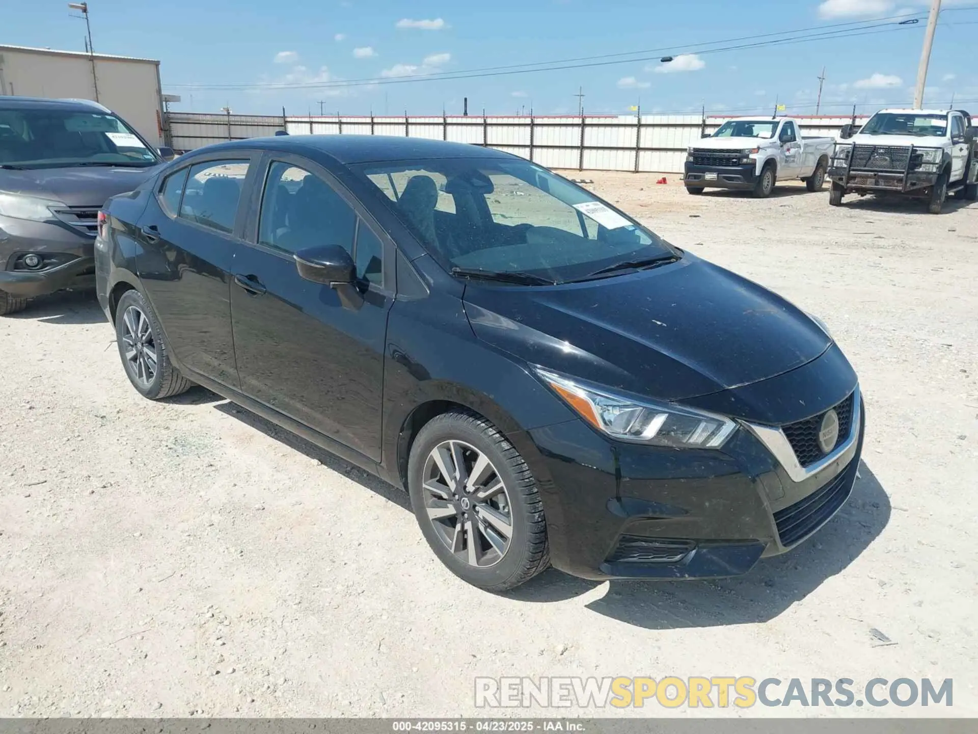 1 fotografías del automóvil dañado 3N1CN8EV0ML849820 NISSAN VERSA 2021