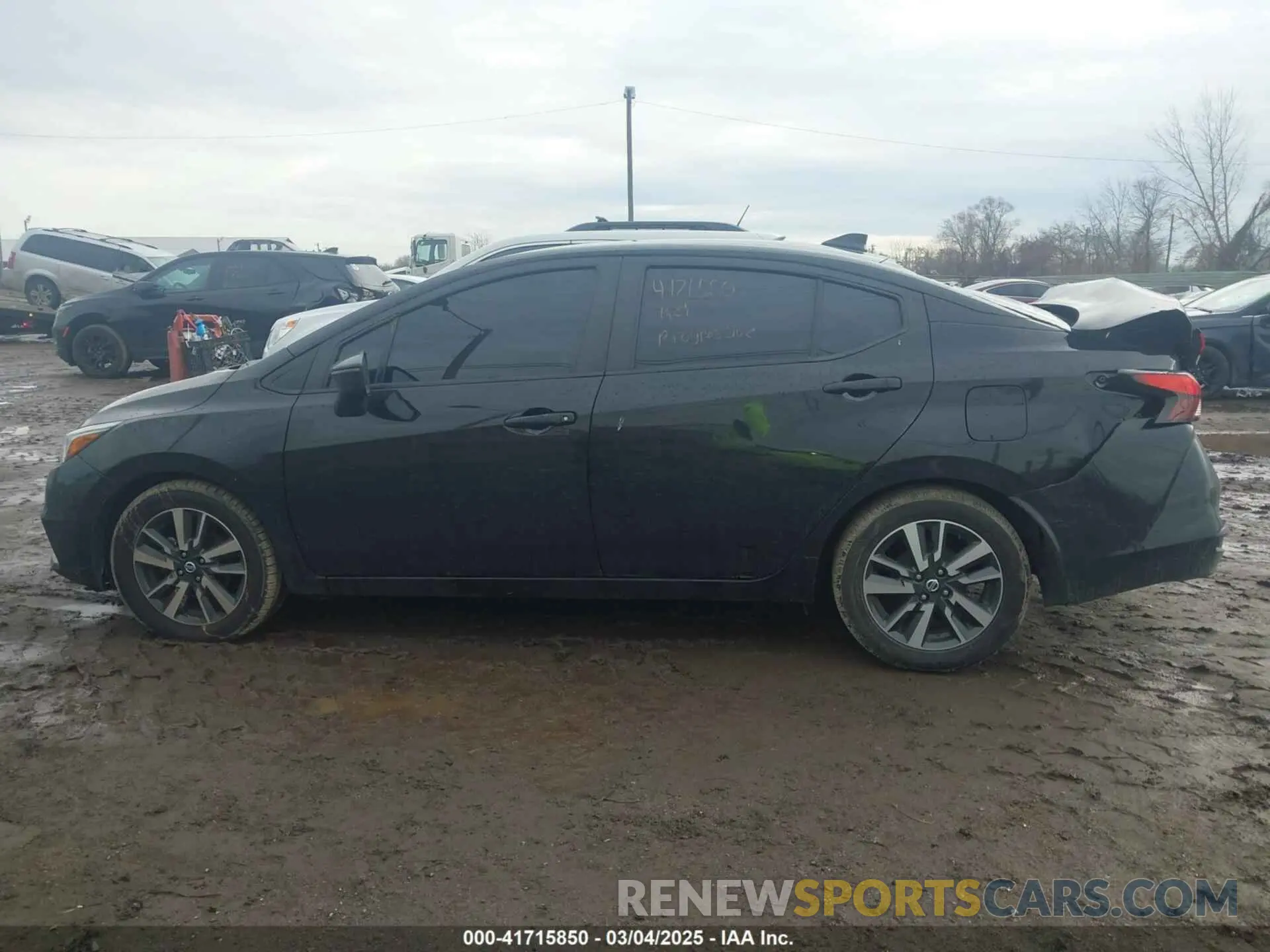 14 fotografías del automóvil dañado 3N1CN8EV0ML862809 NISSAN VERSA 2021