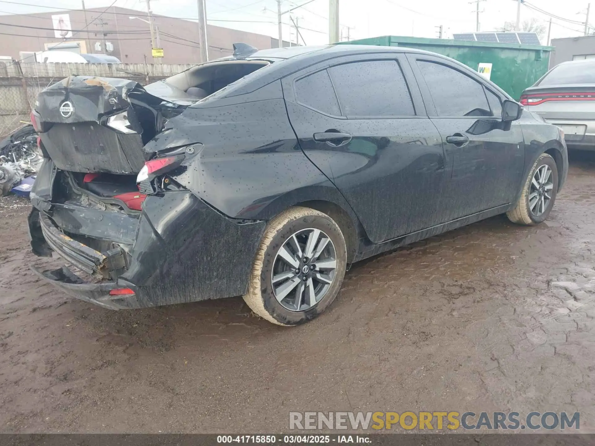 4 fotografías del automóvil dañado 3N1CN8EV0ML862809 NISSAN VERSA 2021