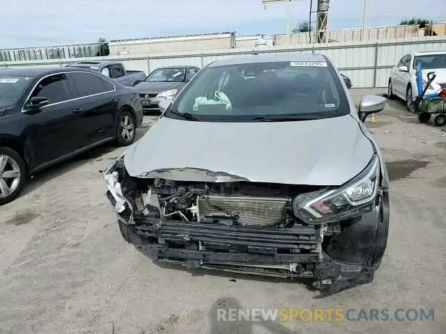 14 fotografías del automóvil dañado 3N1CN8EV0ML866696 NISSAN VERSA 2021