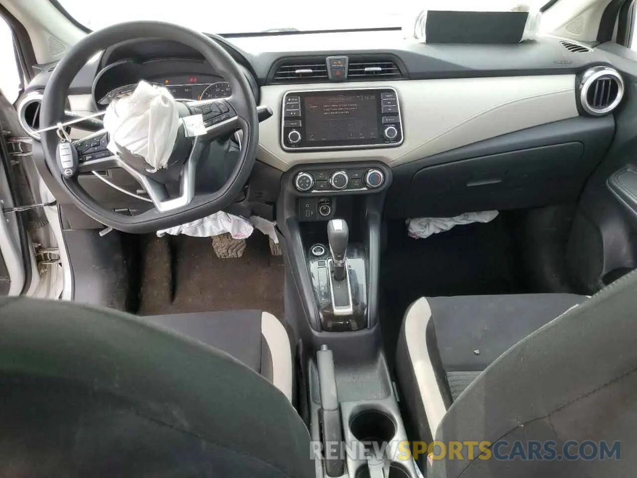 8 fotografías del automóvil dañado 3N1CN8EV0ML866696 NISSAN VERSA 2021