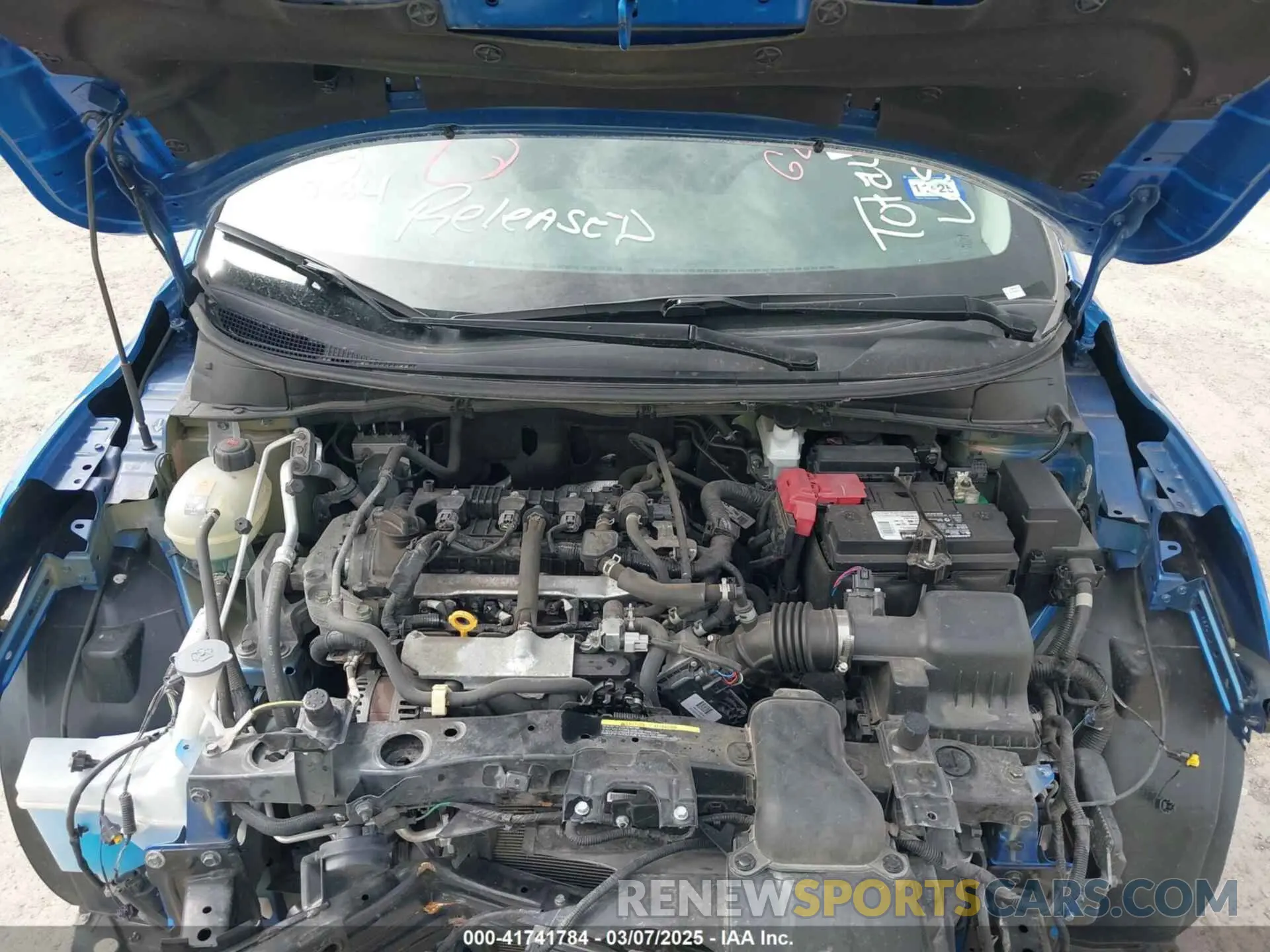 10 fotografías del automóvil dañado 3N1CN8EV0ML872935 NISSAN VERSA 2021