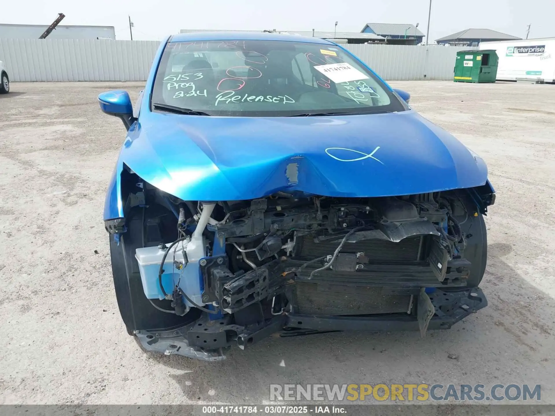 6 fotografías del automóvil dañado 3N1CN8EV0ML872935 NISSAN VERSA 2021