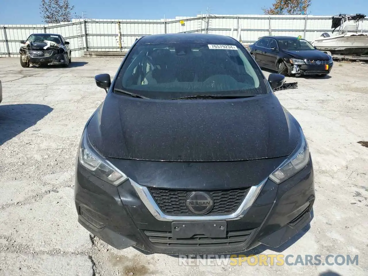 5 fotografías del automóvil dañado 3N1CN8EV0ML875320 NISSAN VERSA 2021