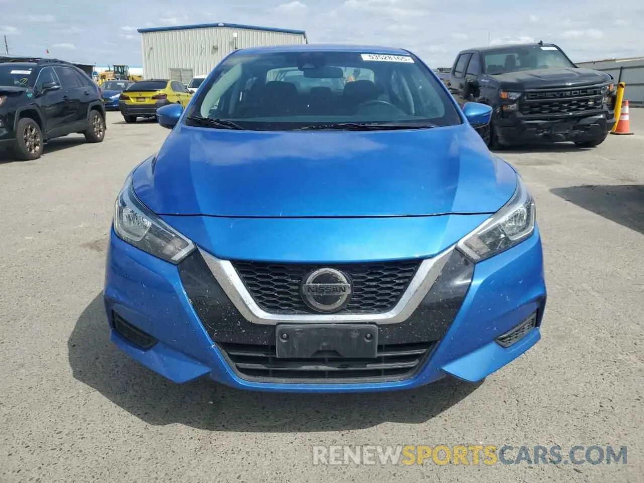 5 fotografías del automóvil dañado 3N1CN8EV0ML893297 NISSAN VERSA 2021