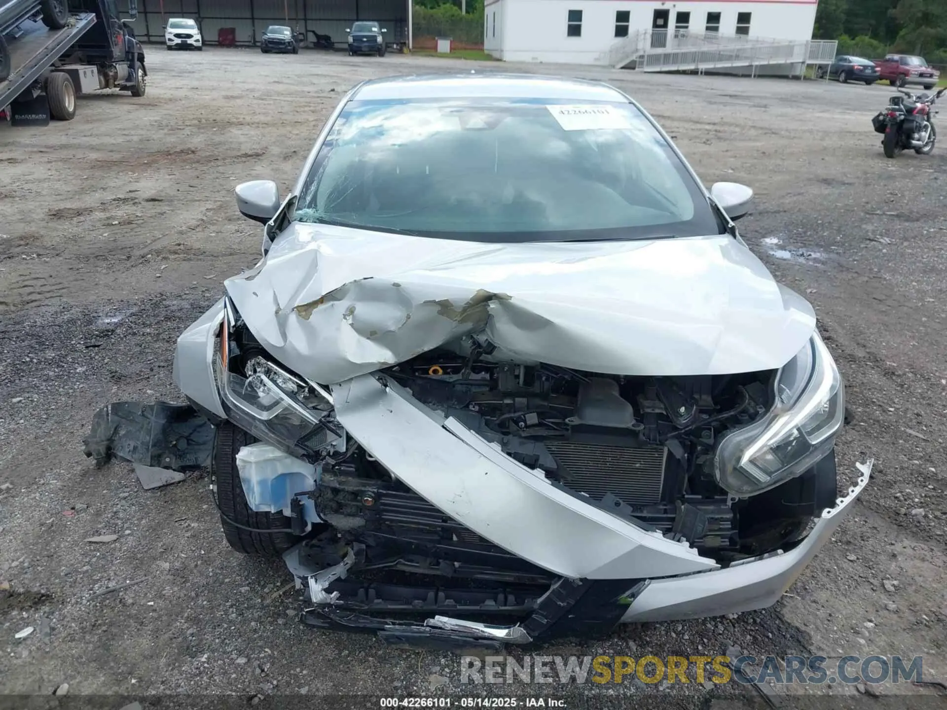 12 fotografías del automóvil dañado 3N1CN8EV0ML896670 NISSAN VERSA 2021