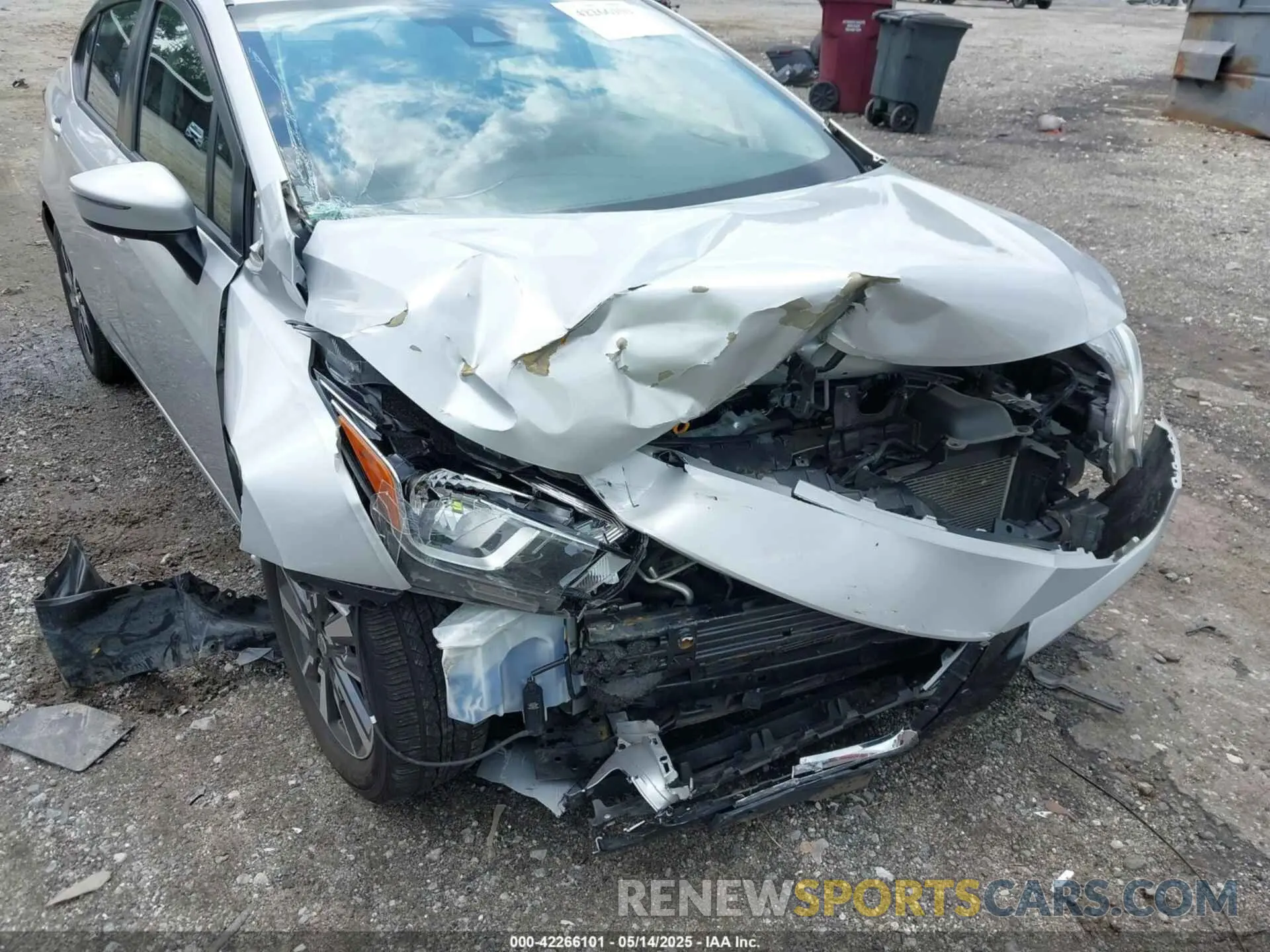 6 fotografías del automóvil dañado 3N1CN8EV0ML896670 NISSAN VERSA 2021