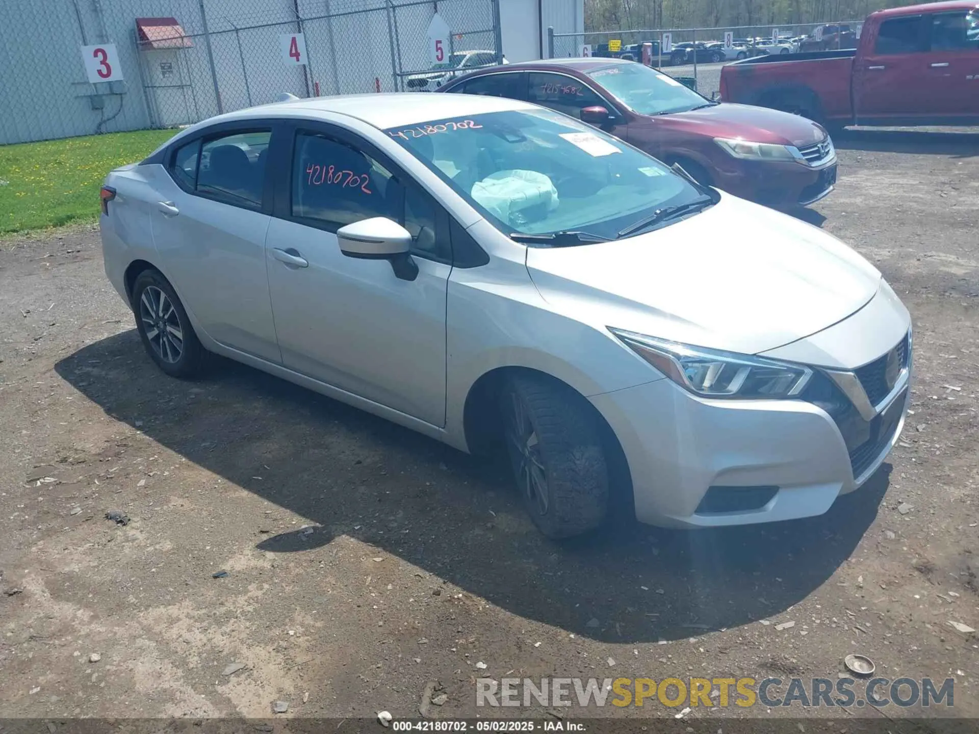 1 fotografías del automóvil dañado 3N1CN8EV1ML832105 NISSAN VERSA 2021