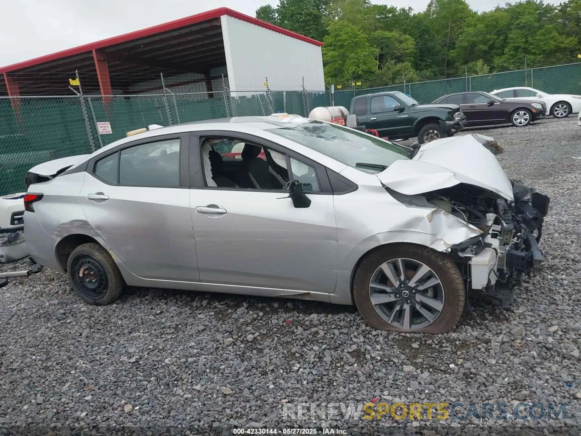 14 fotografías del automóvil dañado 3N1CN8EV1ML856274 NISSAN VERSA 2021