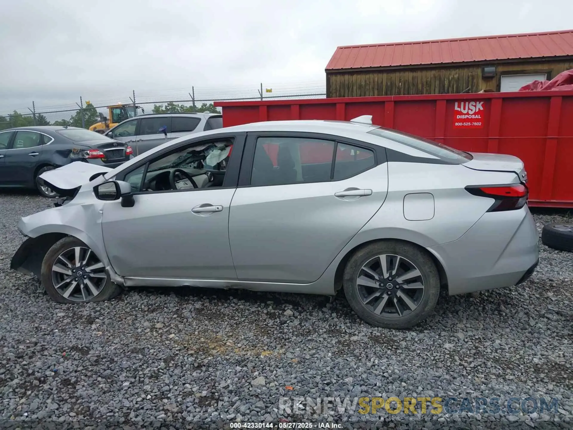 15 fotografías del automóvil dañado 3N1CN8EV1ML856274 NISSAN VERSA 2021