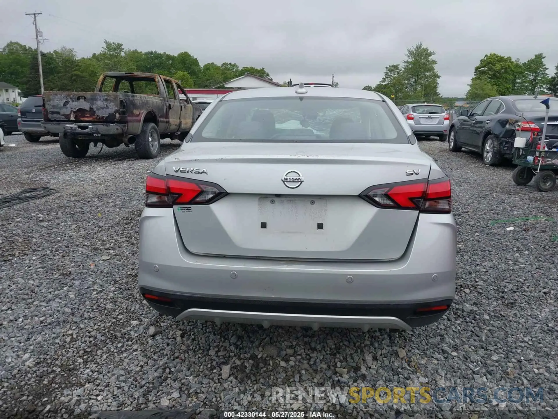 17 fotografías del automóvil dañado 3N1CN8EV1ML856274 NISSAN VERSA 2021