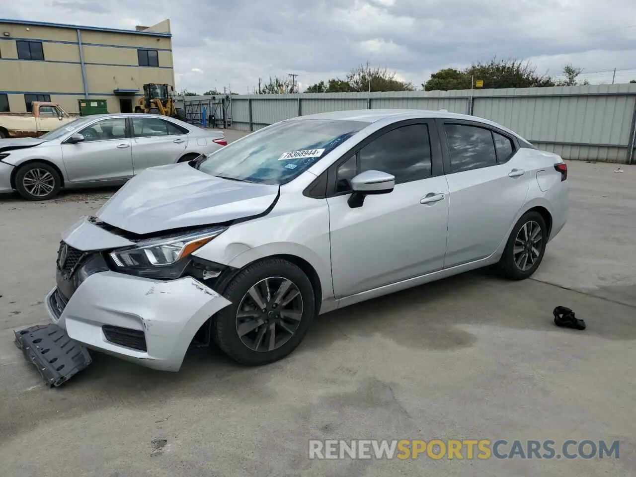 1 fotografías del automóvil dañado 3N1CN8EV1ML867520 NISSAN VERSA 2021