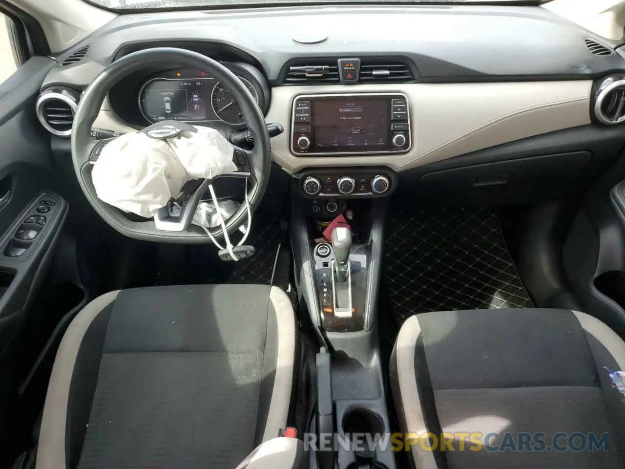 8 fotografías del automóvil dañado 3N1CN8EV1ML867520 NISSAN VERSA 2021